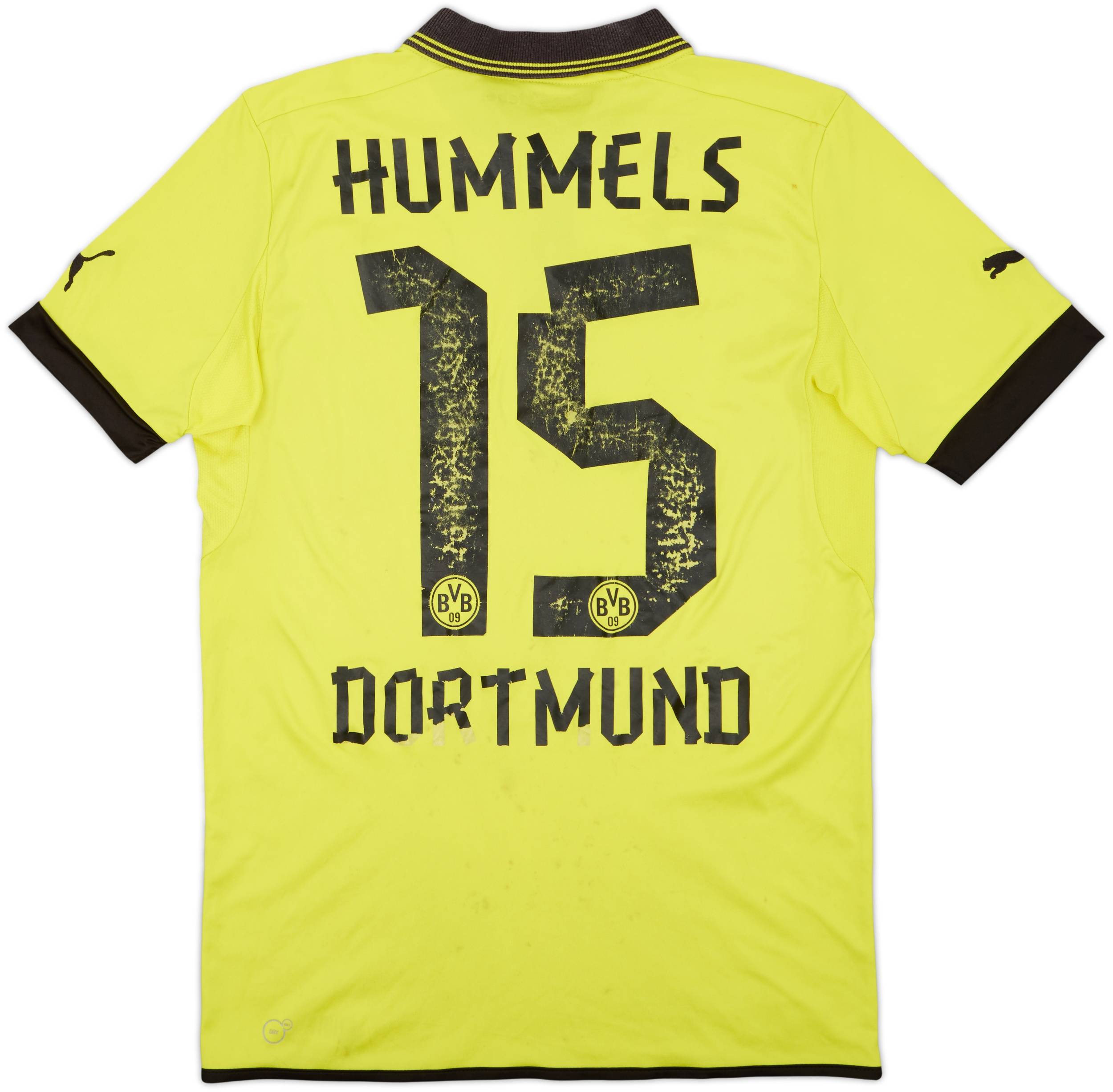 2012-13 Borussia Dortmund Home Shirt Hummels #15 - 4/10 - (M)
