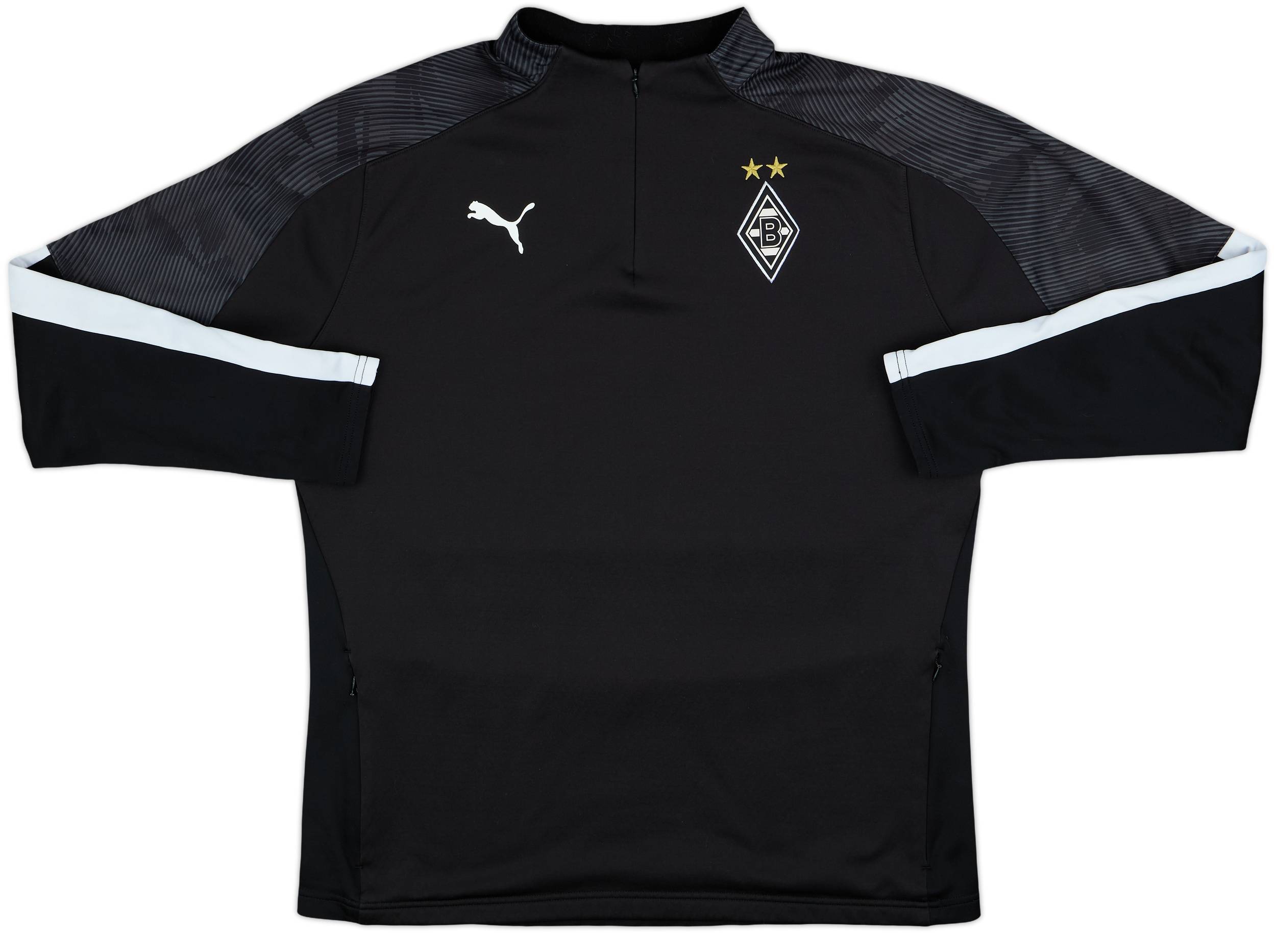 2019-20 Borussia Monchengladbach Puma 1/4 Zip Drill Top - 10/10 - (XL)