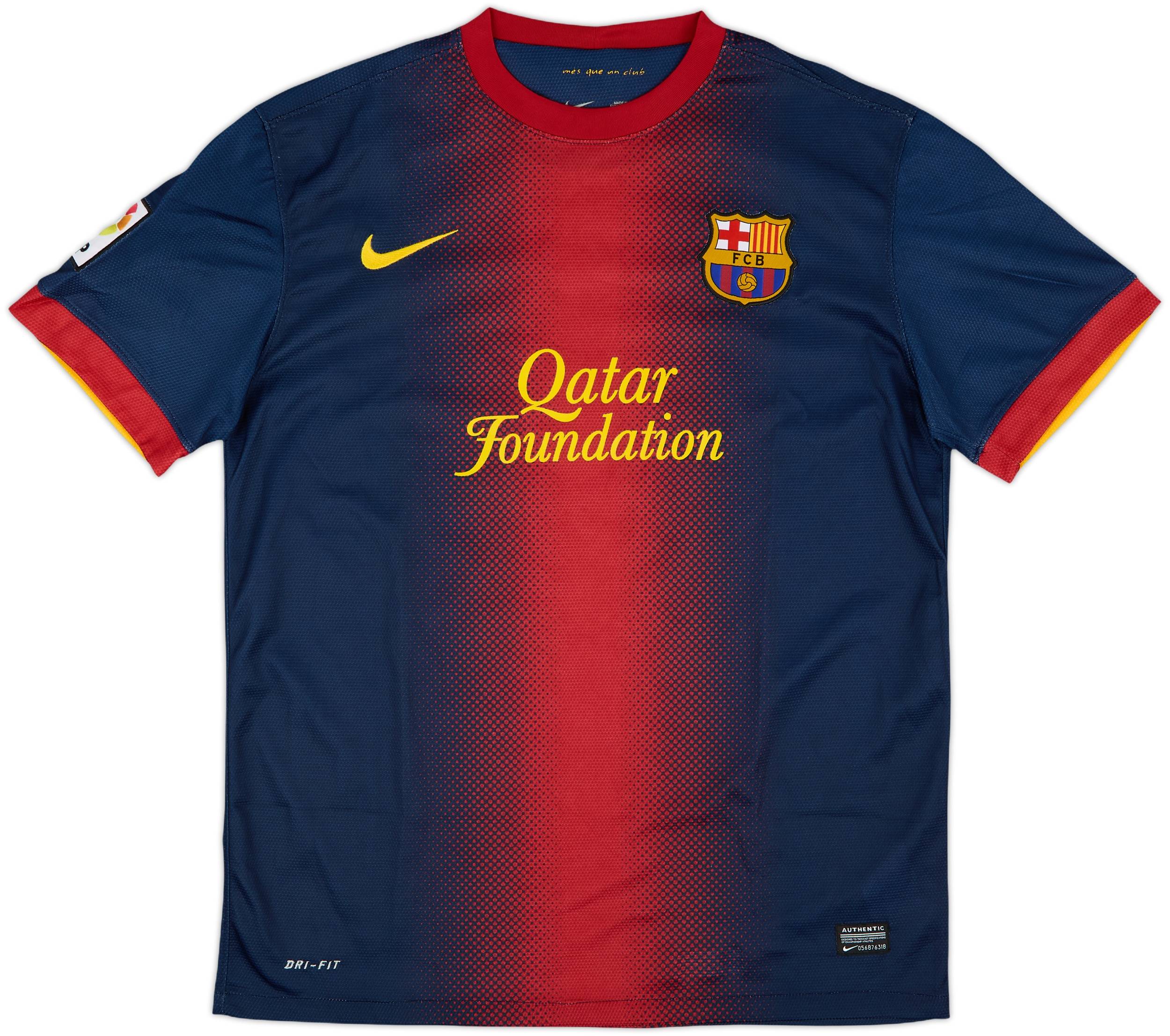 2012-13 Barcelona Home Shirt Messi #10 - 8/10 - (L)