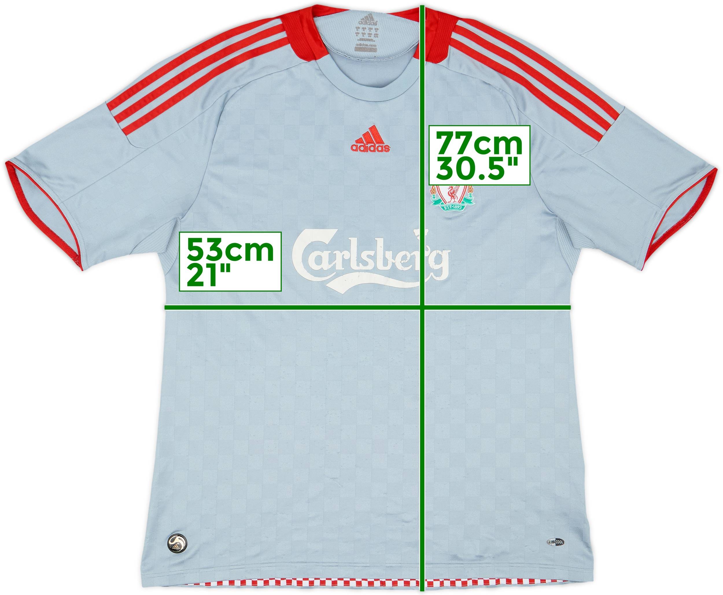 Liverpool ジェラード 08-09 away CL オーセンティック Liverpool ジェラード 08-09 away CL オーセンティック - メルカリ