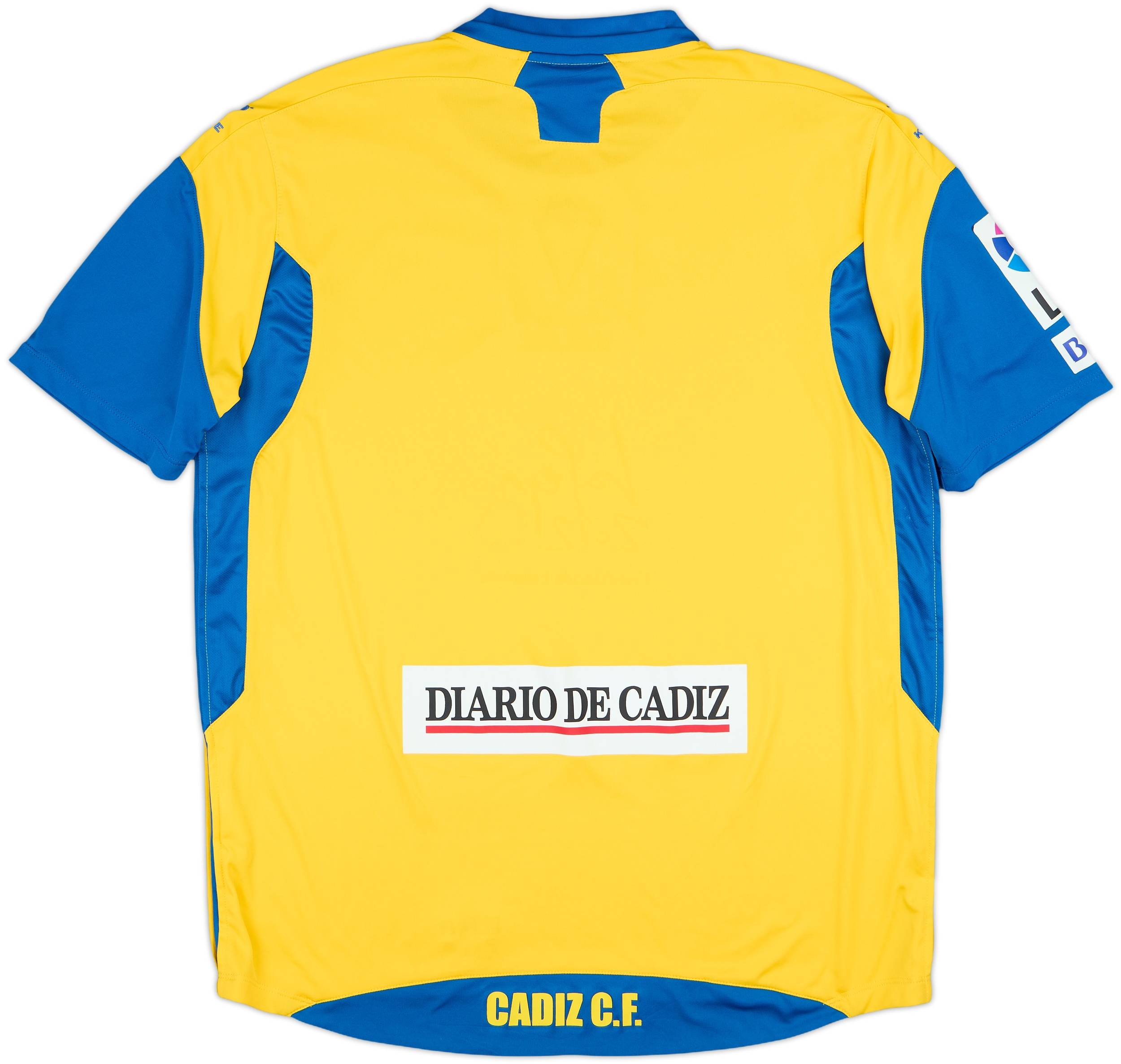 KELME カディスCF Cádiz CF サッカー ユニフォーム 黄色 2009-10 Cadiz Home Shirt - 8/10 - (XXL)