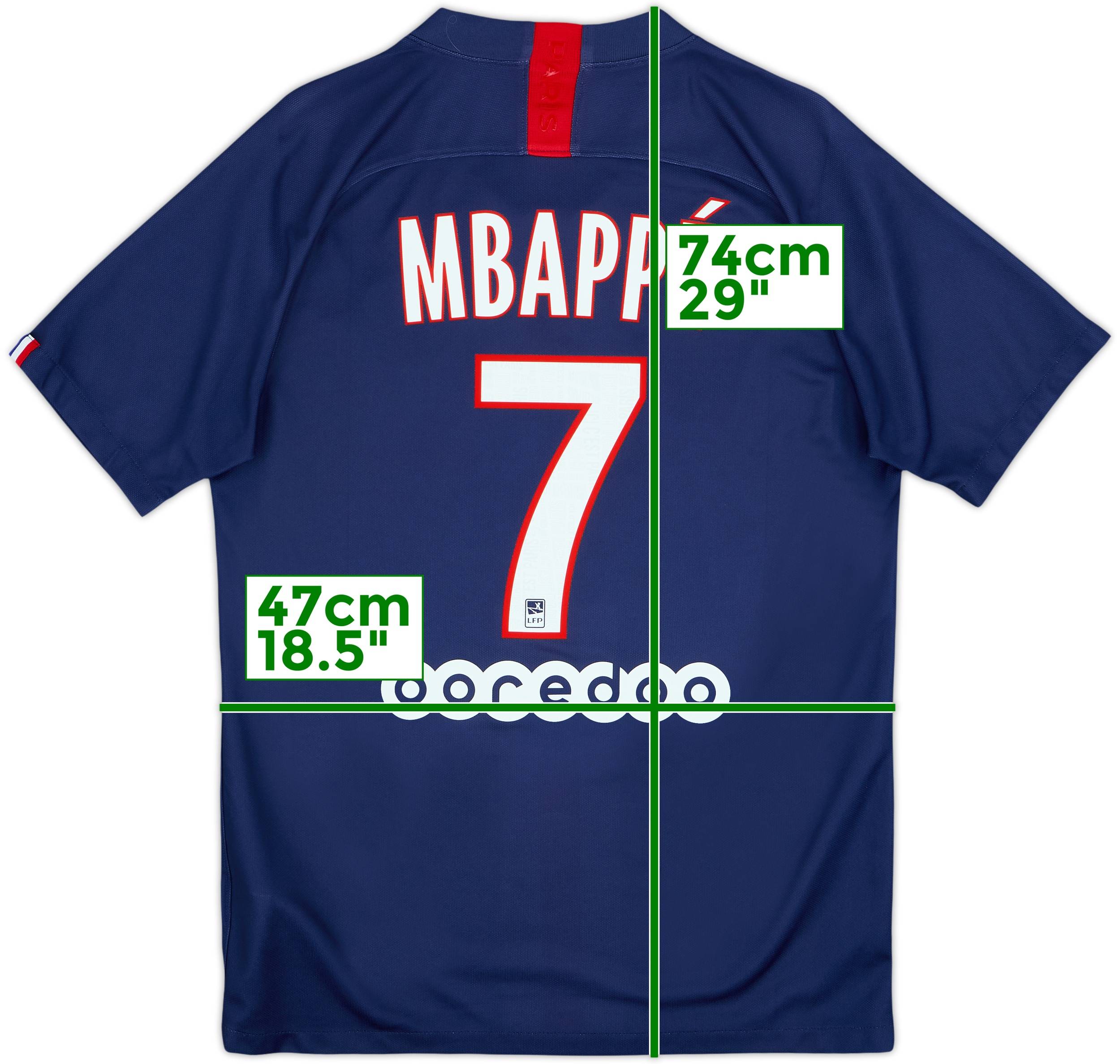 Nike パリ・サンジェルマン MBAPPÉ 7 2019年　ユニフォーム Nike パリ・サンジェルマン MBAPPÉ 7 2019年 ユニフォーム - メルカリ