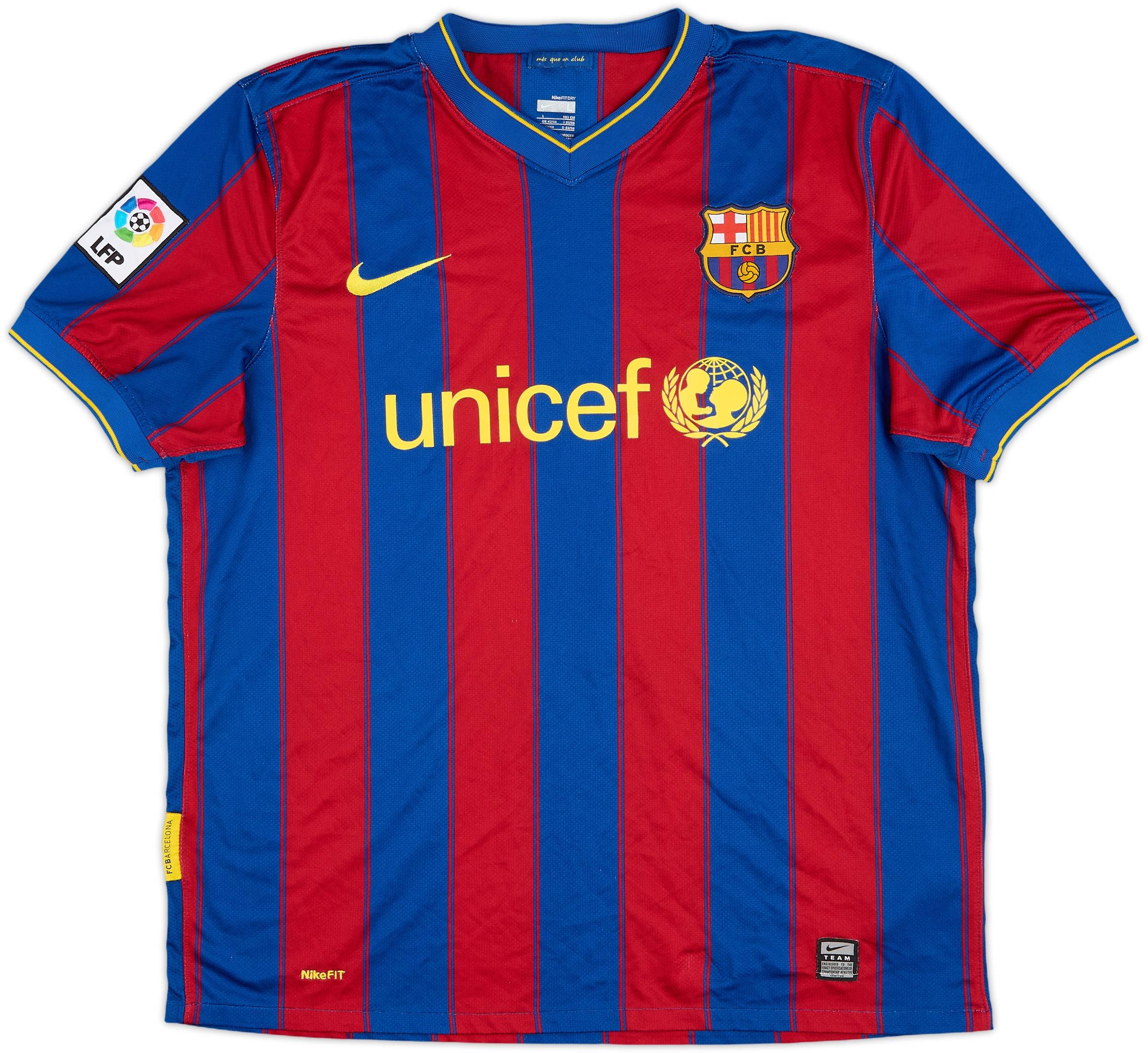 バルセロナ IBRAHIMOVIĆ 9 長袖シャツ Lサイズ 2009-10 Barcelona Away
