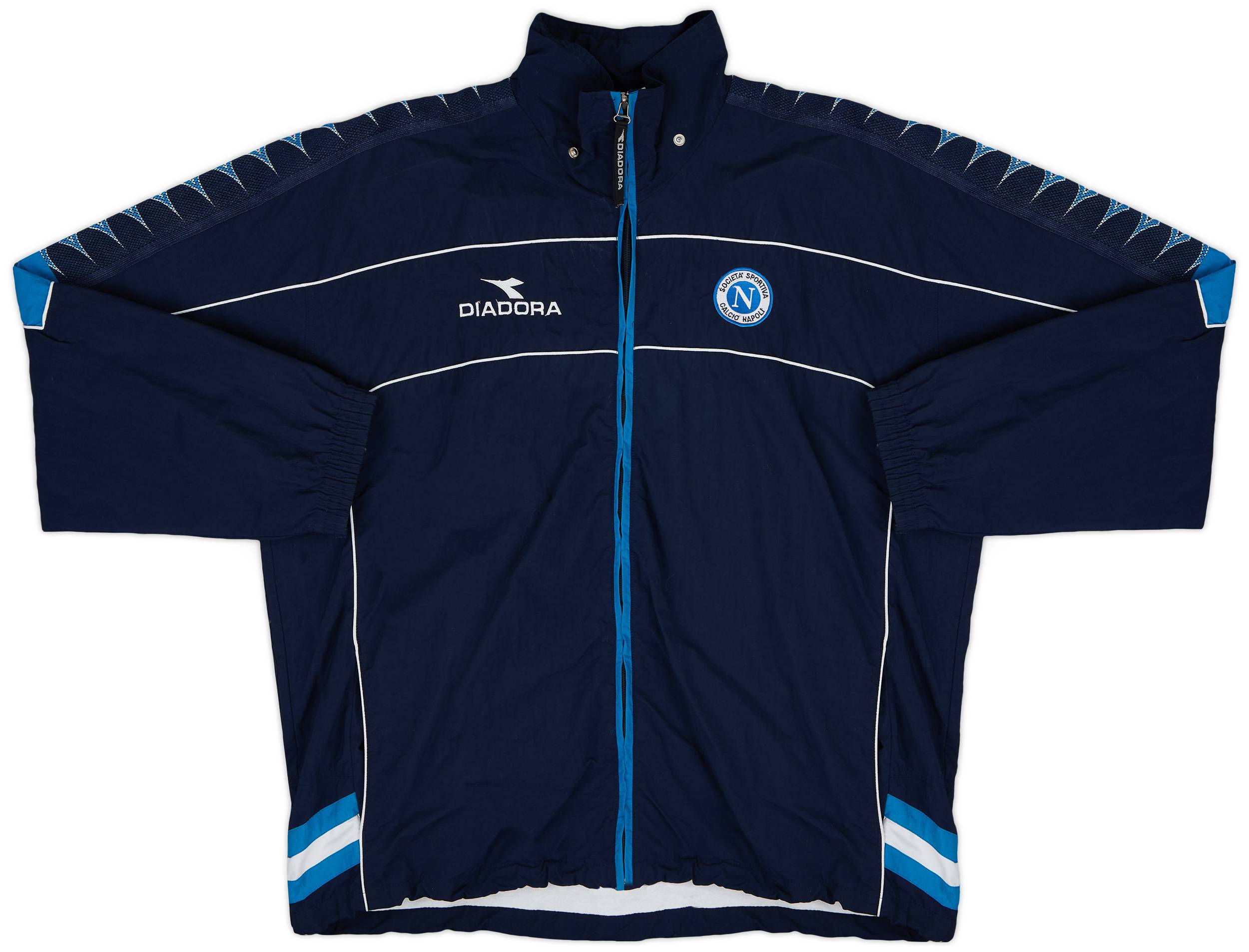 2000-01 Napoli Diadora Track Jacket - 8/10 - (XXL)