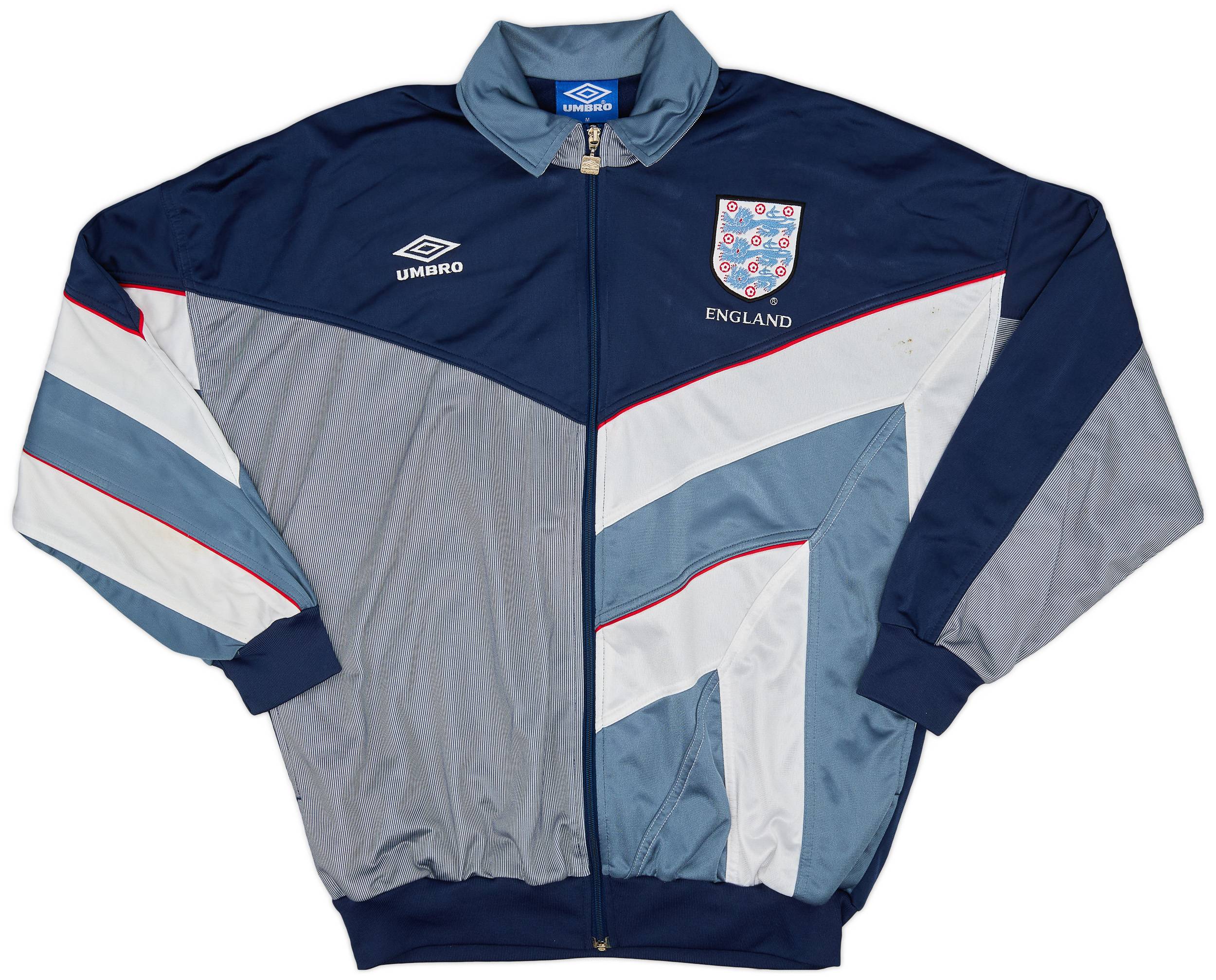 1995-97 England Umbro Track Jacket - 6/10 - (M)