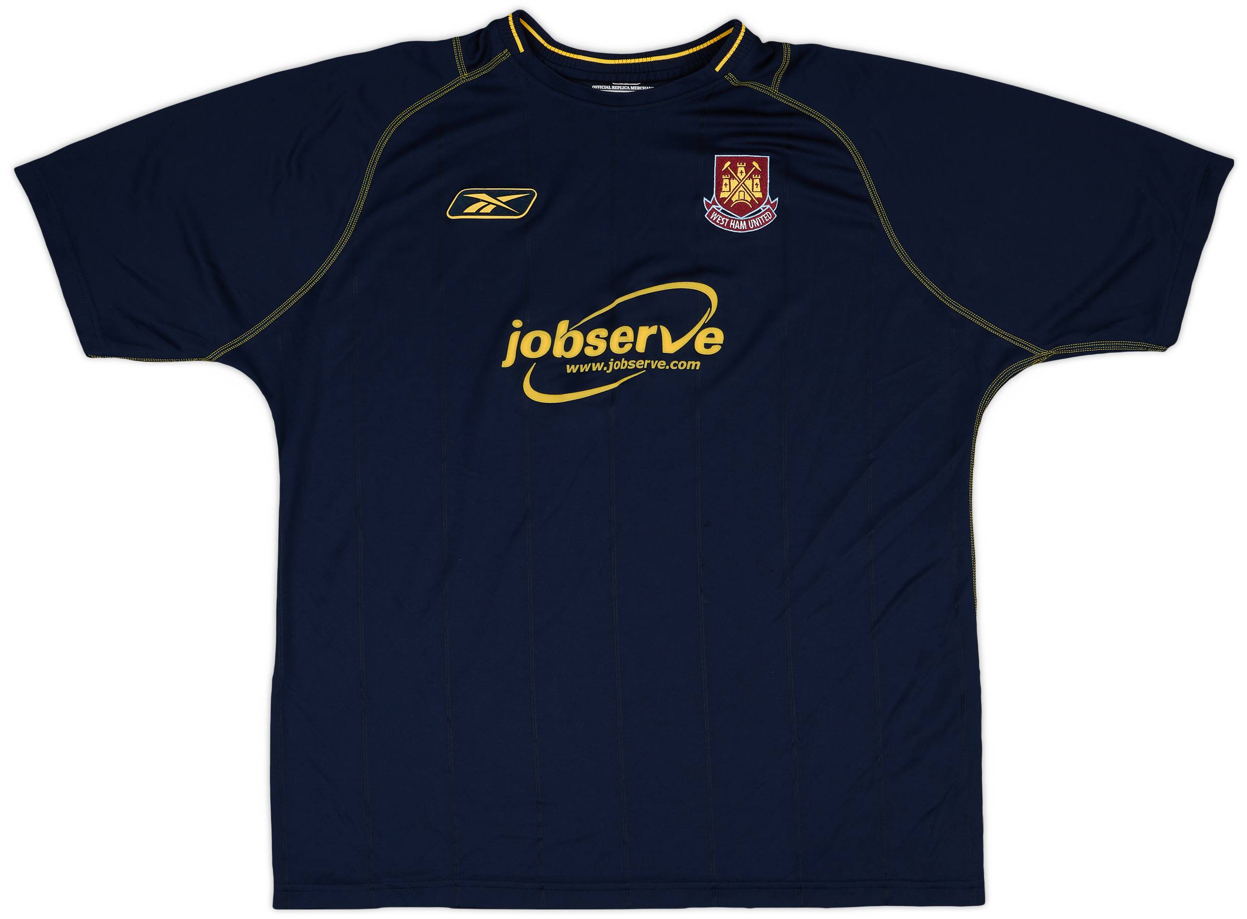 2003-04 West Ham Match Issue Away Shirt #19