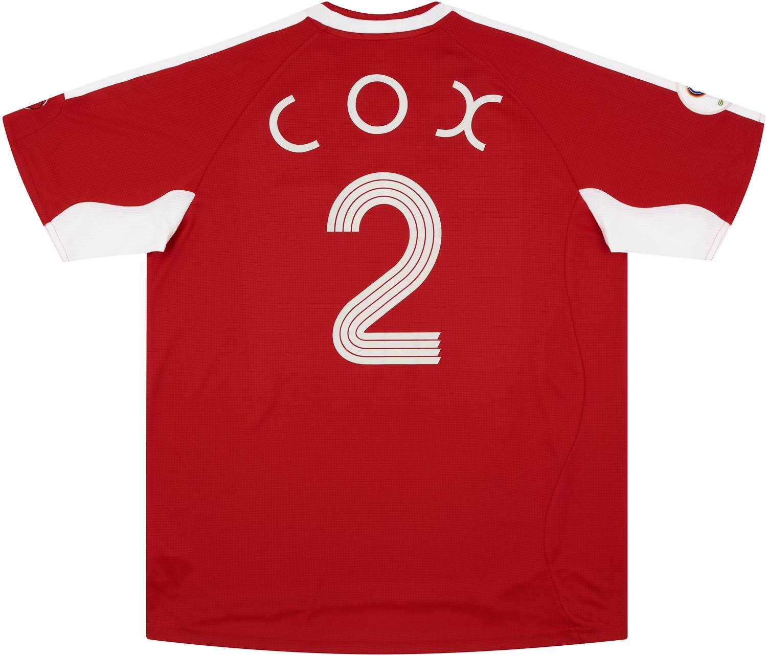 2006 Trinidad & Tabago Match Issue World Cup Home Shirt Cox #2