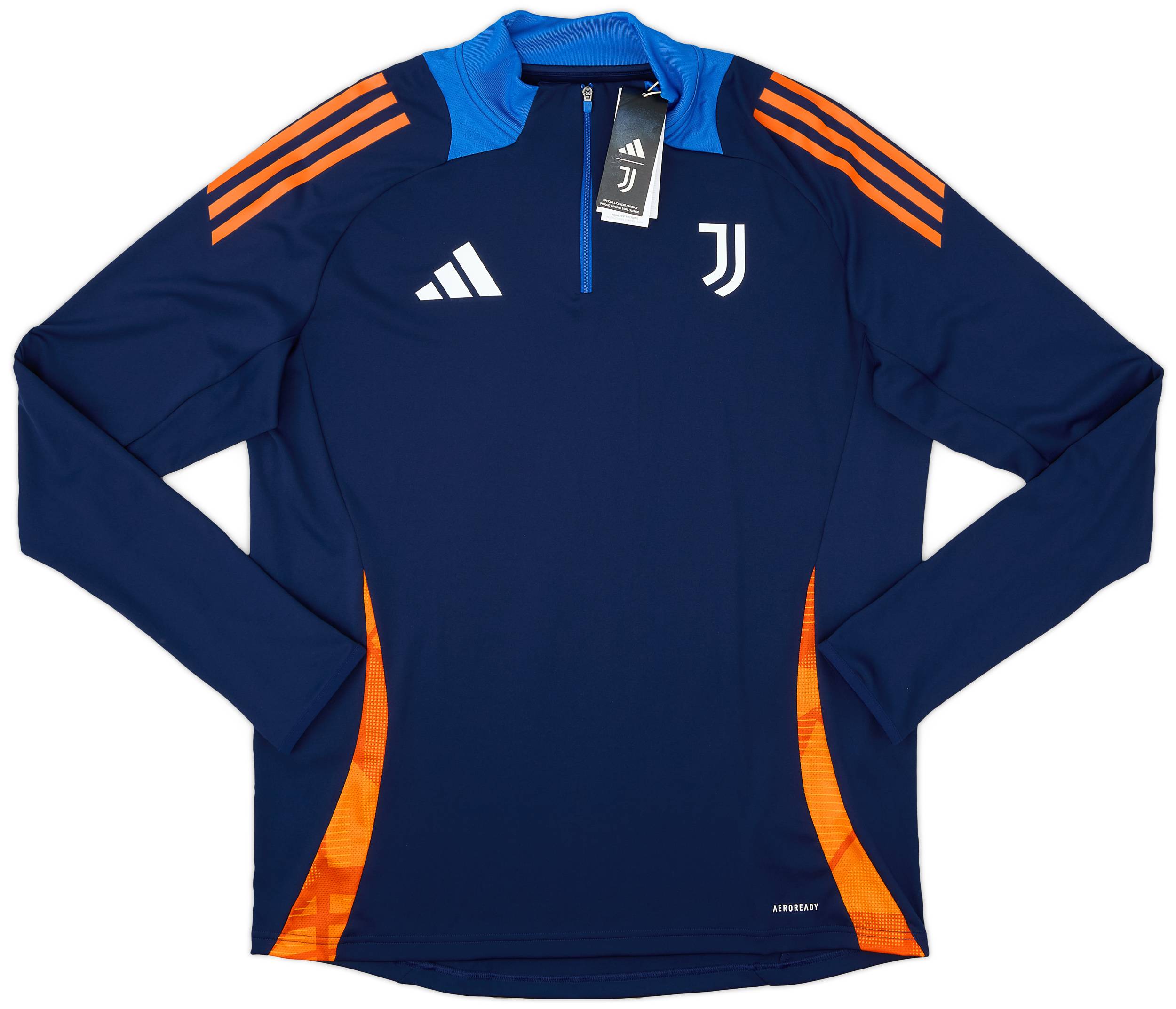 2024 25 Juventus adidas 1 4 Zip Training Top