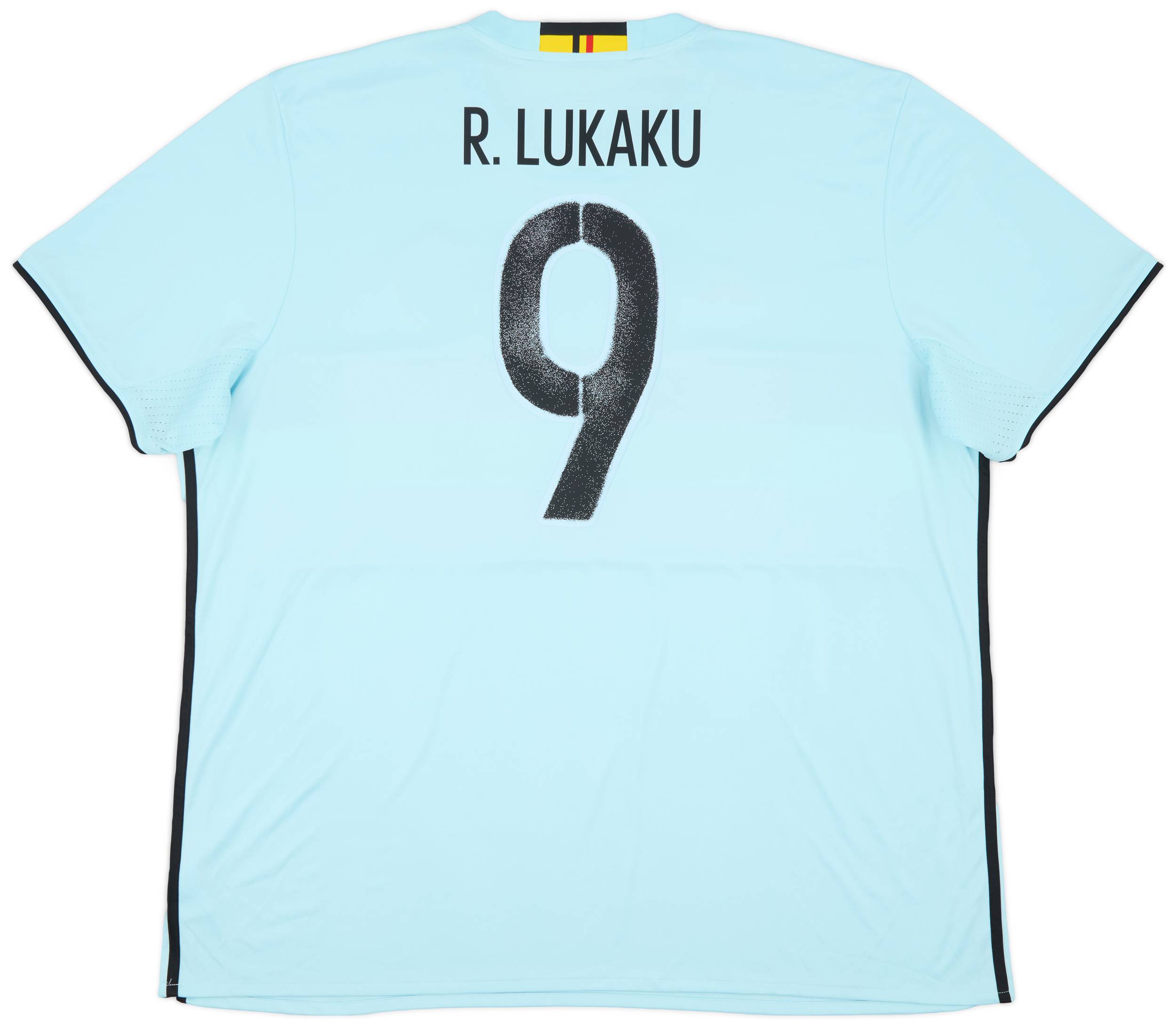 2016-17 Belgium Away Shirt Lukaku #9 - 7/10 - (3XL)
