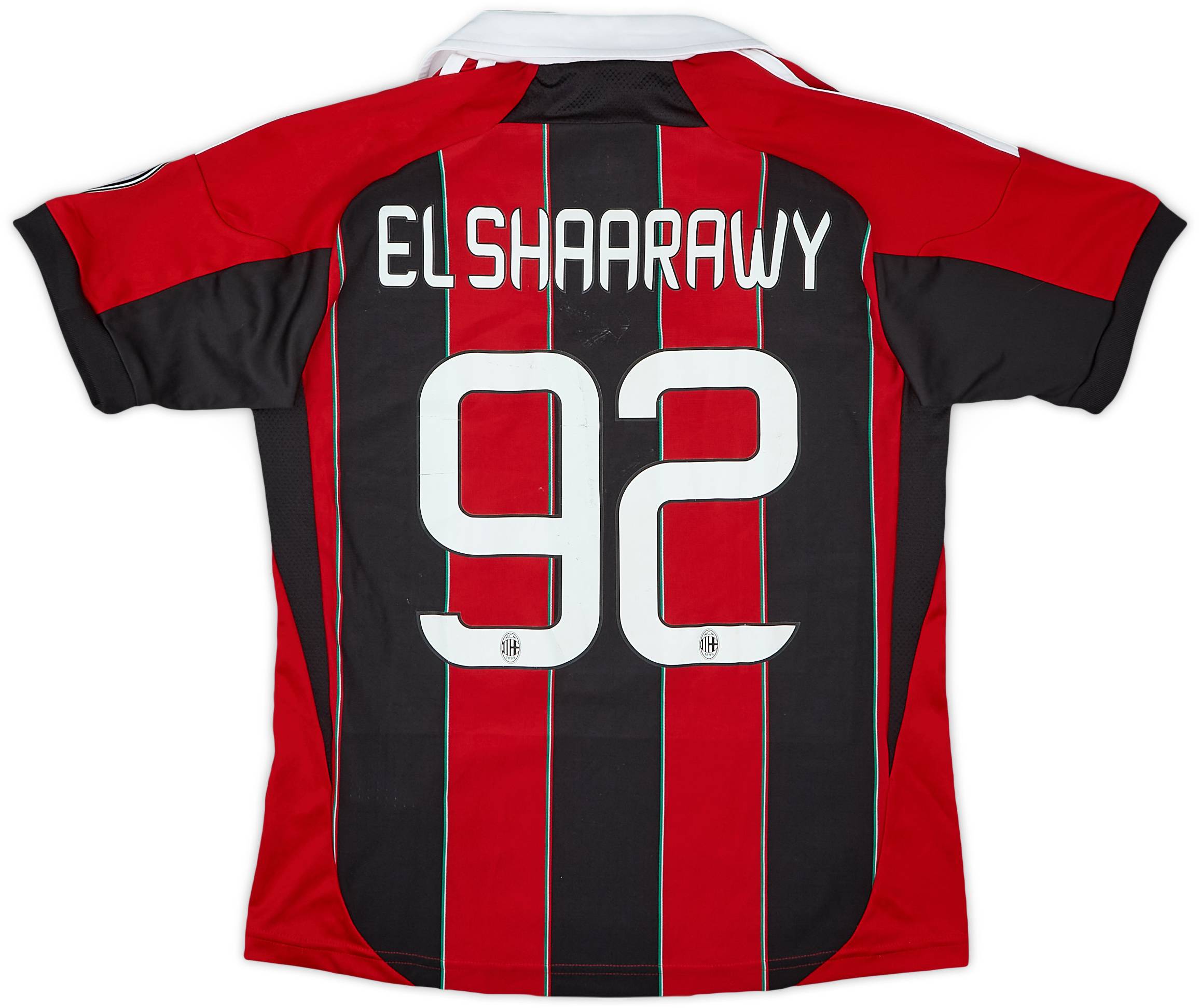 2012-13 AC Milan Home Shirt El Shaarawy #92 - 5/10 - (M.Boys)