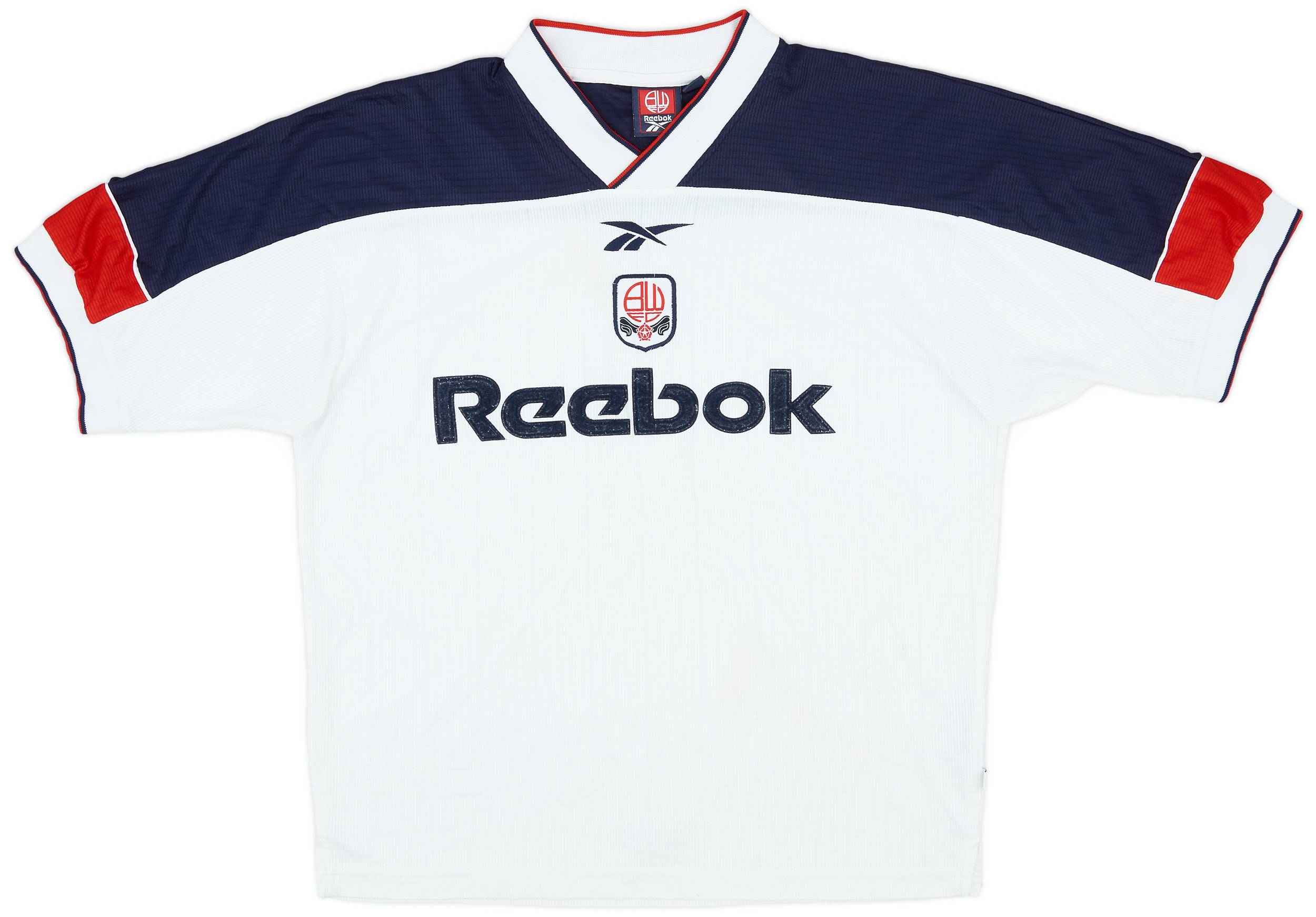 1999-01 Bolton Home Shirt - 8/10 - (M)