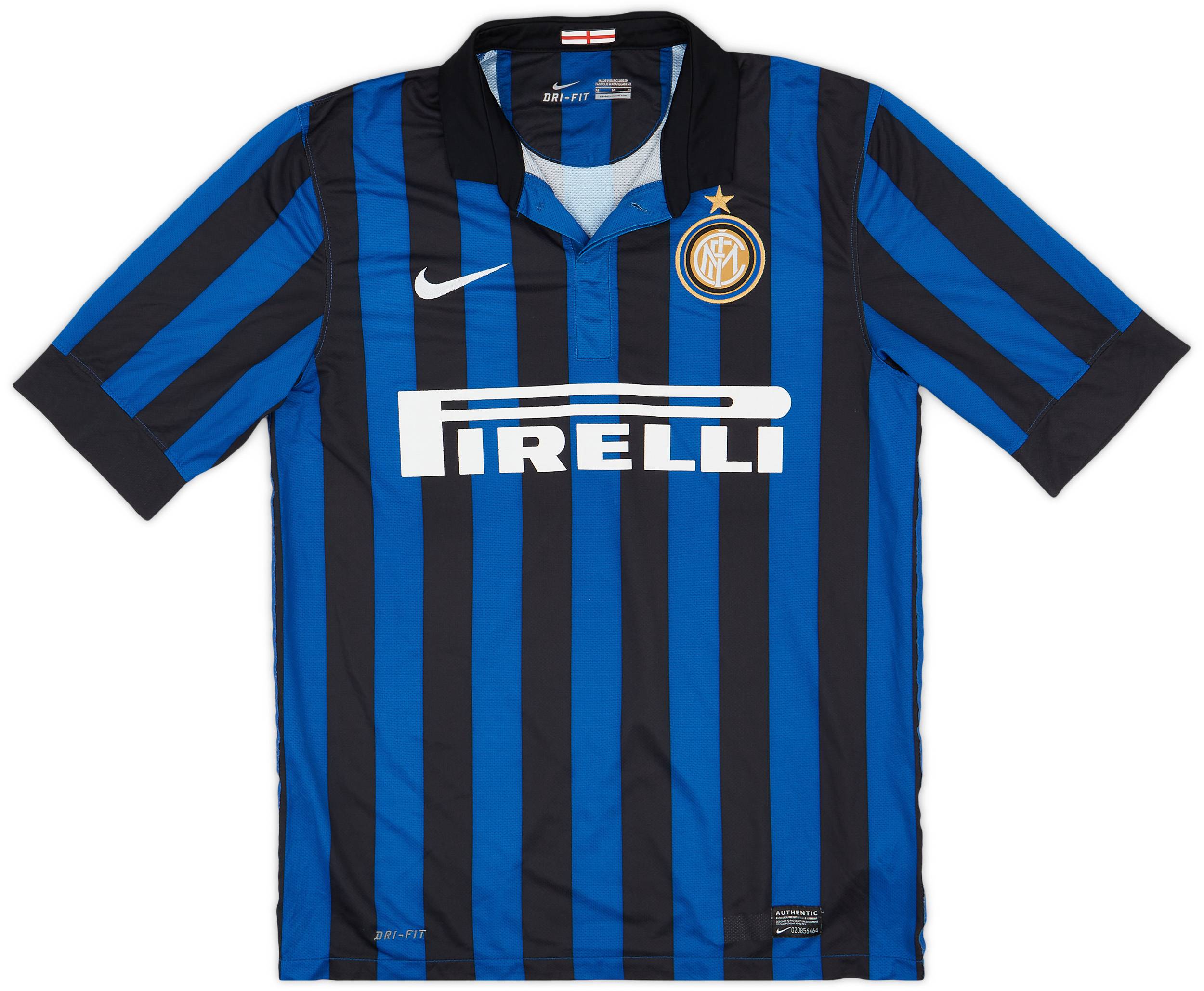 2011-12 Inter Milan Home Shirt - 9/10 - (M)