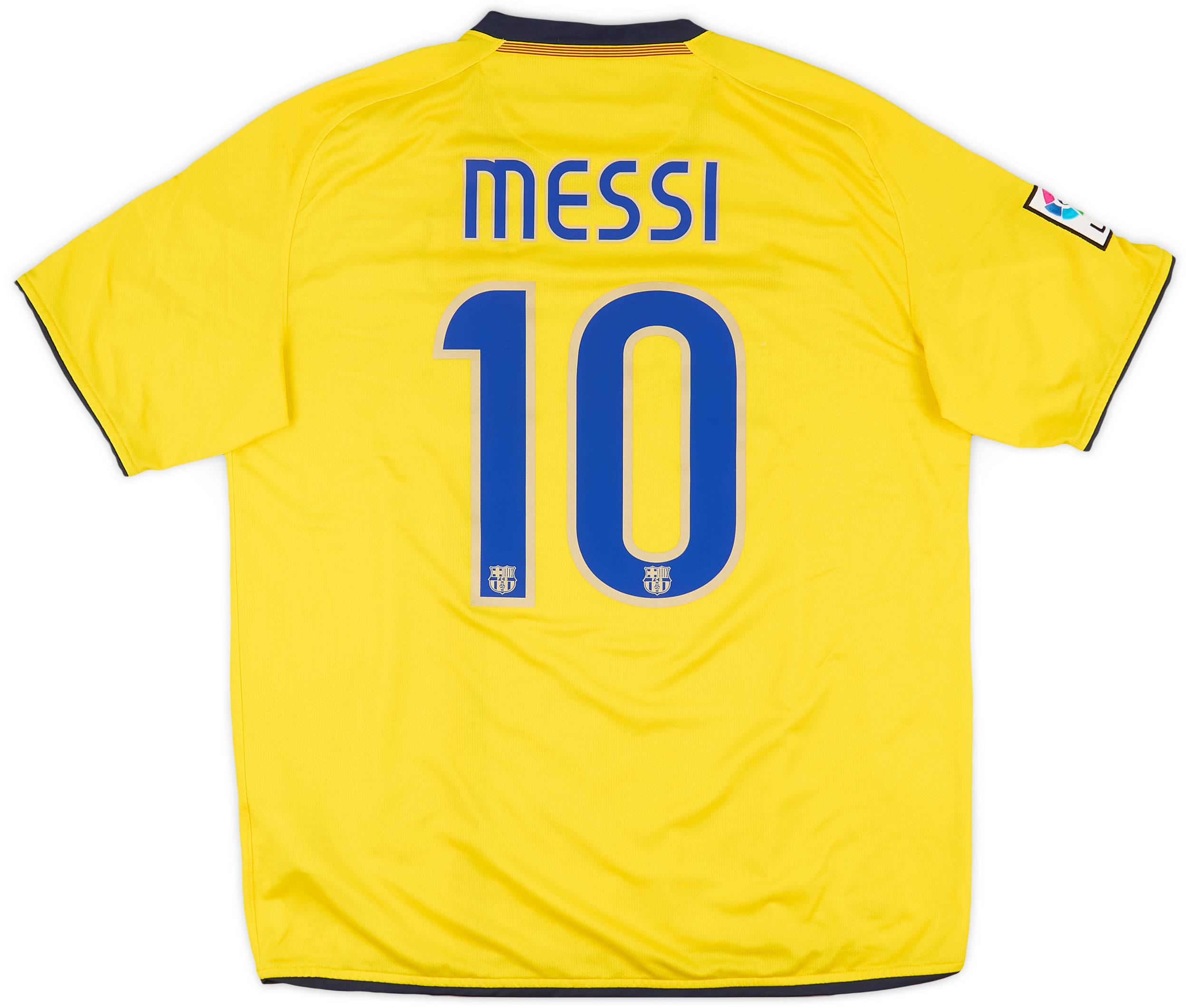 2008-10 Barcelona Away Shirt Messi #10 - 8/10 - (L)