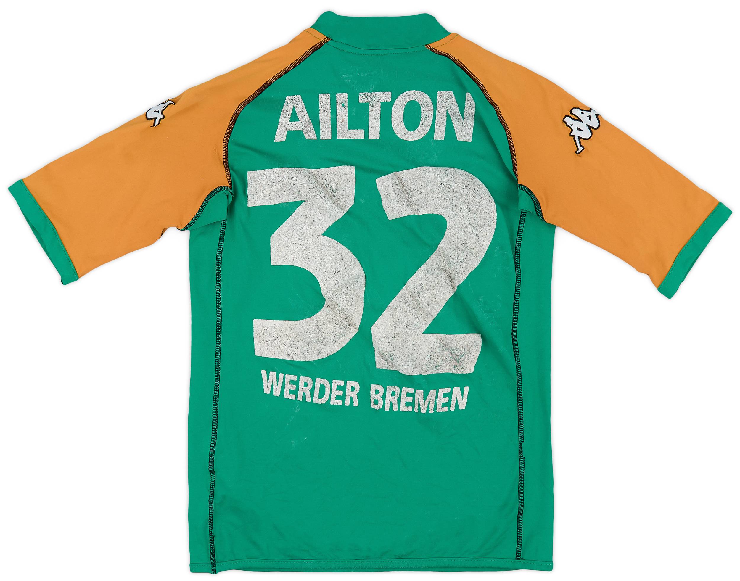 2003-04 Werder Bremen Home Shirt Ailton #32 - 5/10 - (S)