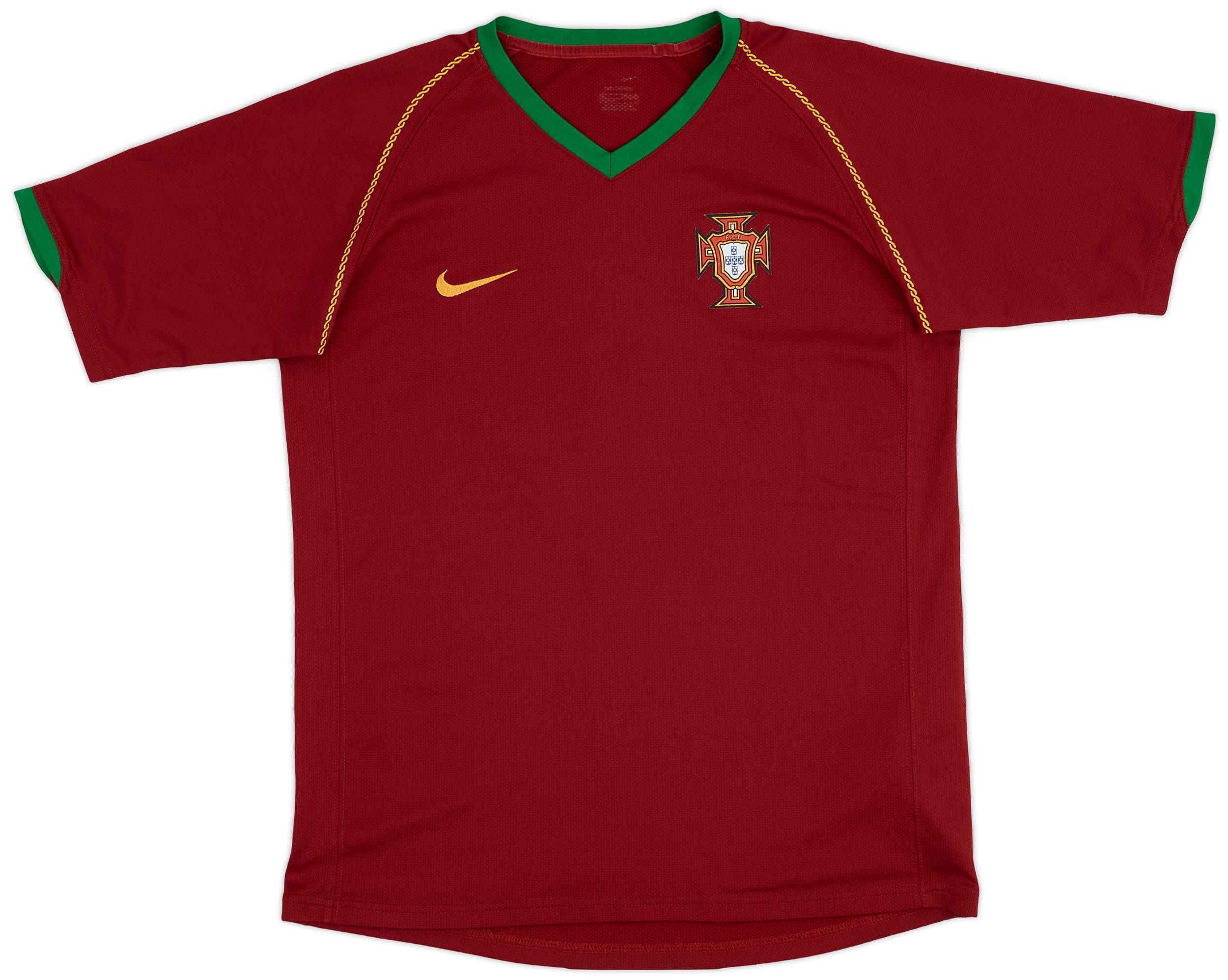 2006 08 Portugal Home Shirt 8 10 XL.Boys