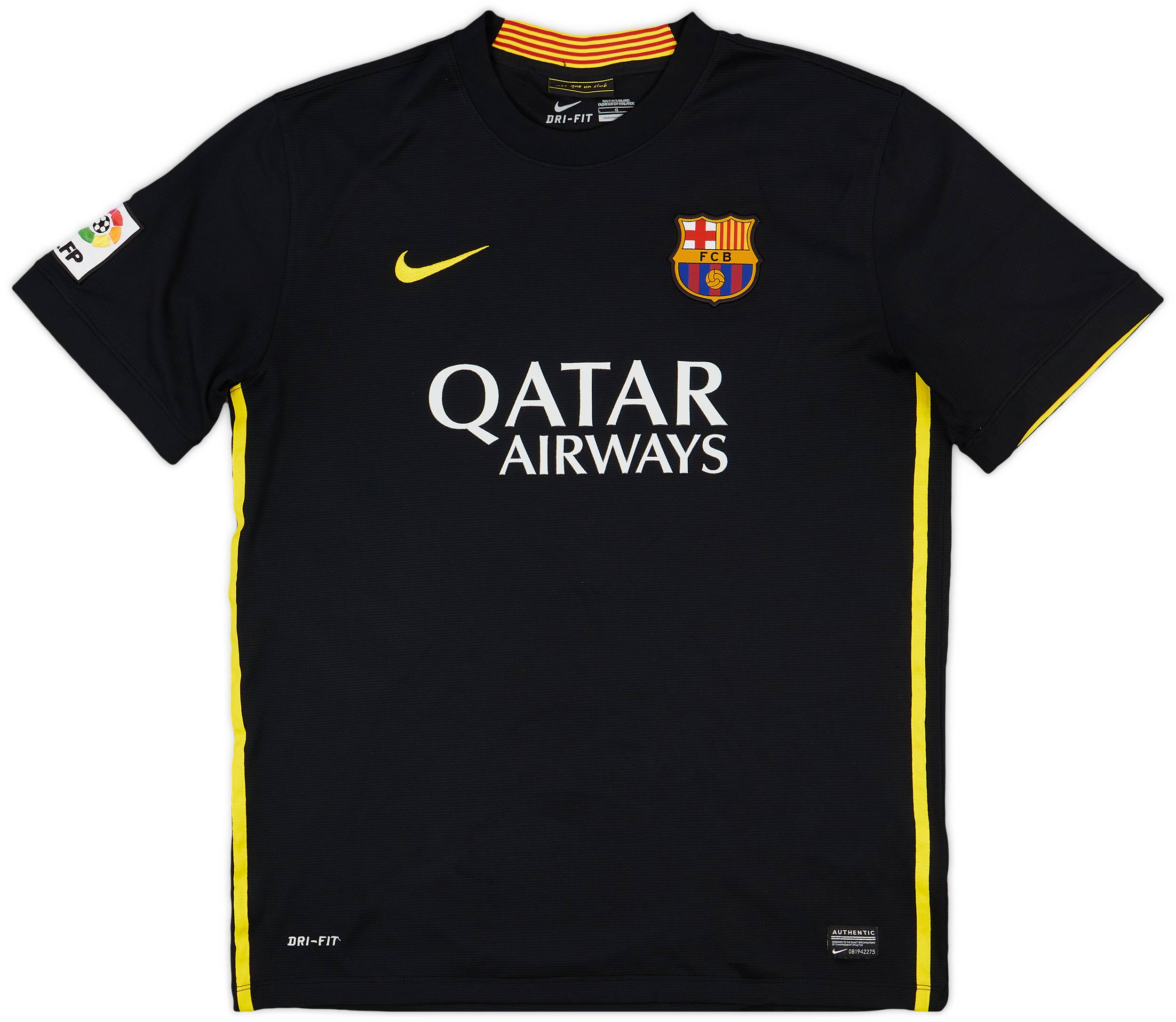 2013-14 Barcelona Third Shirt Suarez #9 - 8/10 - (L)