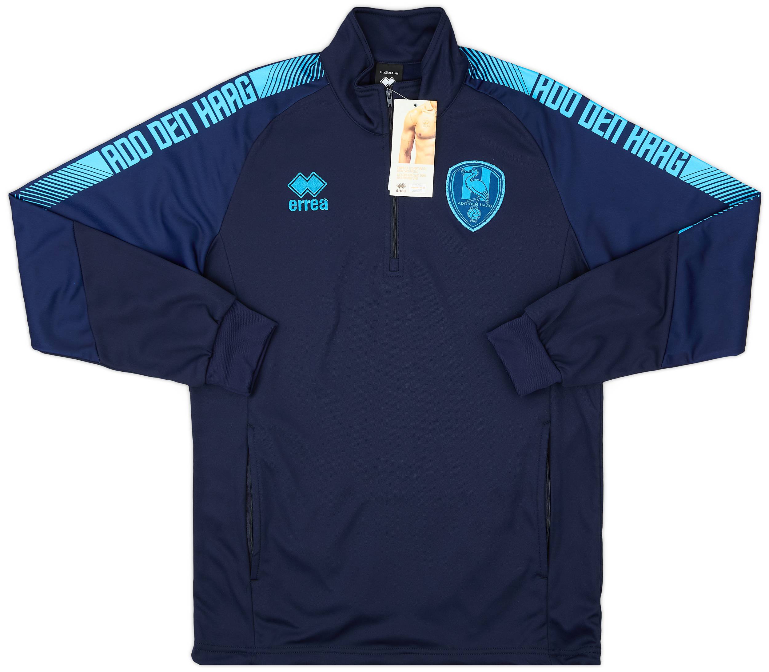 2019 20 ADO Den Haag Errea 1 4 Zip Training Top S