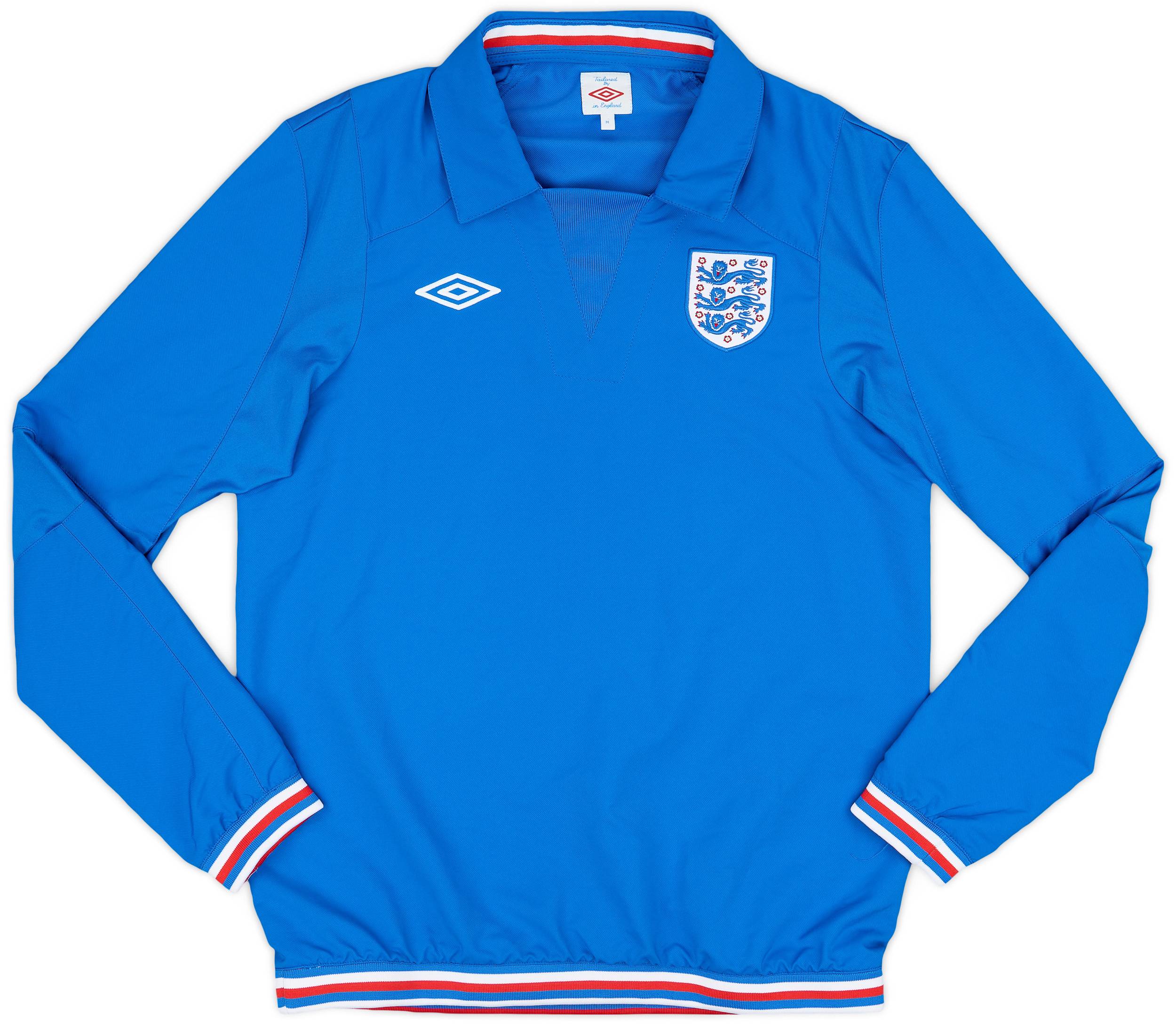 2010-11 England Umbro Drill Top - 10/10 - (M)