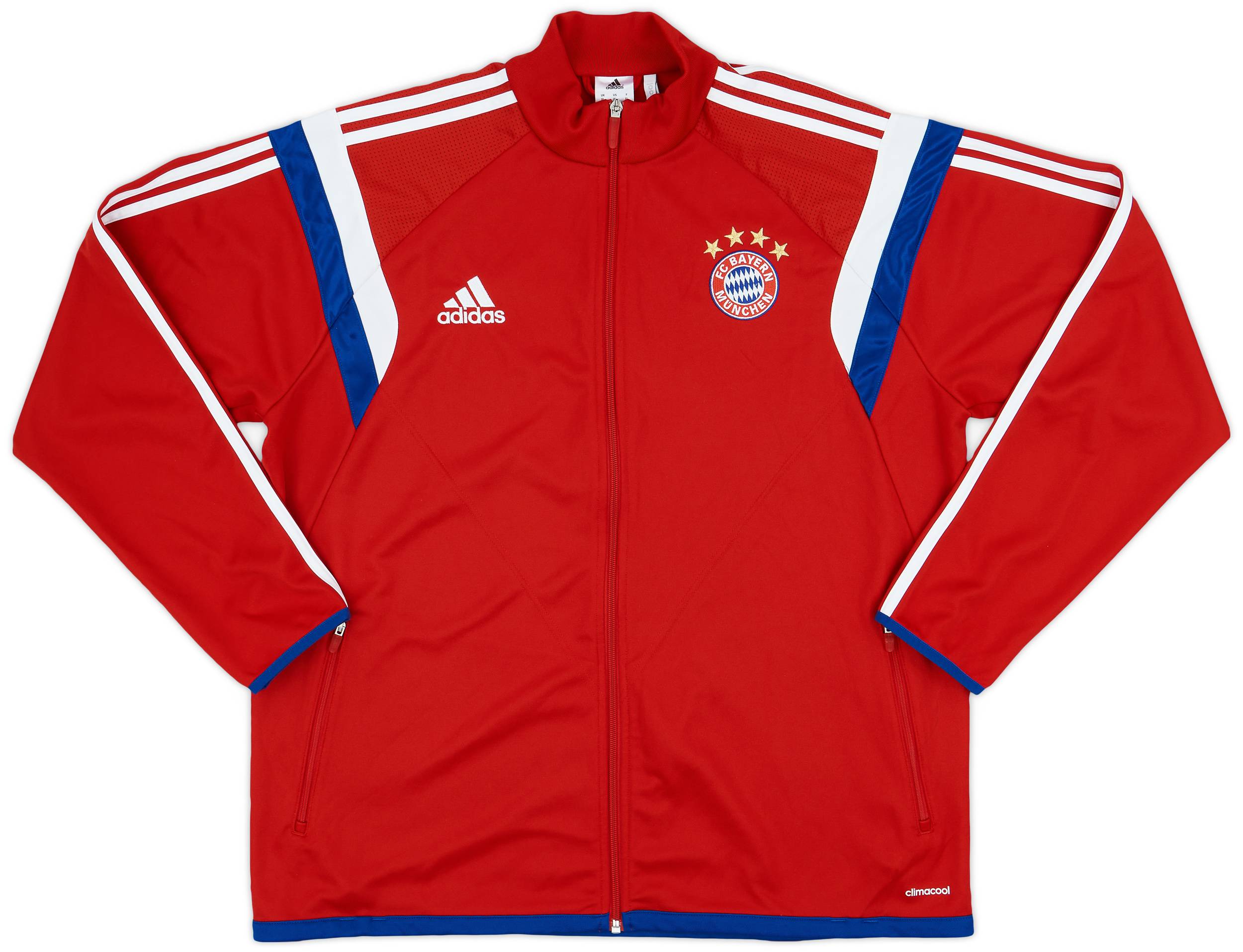 2014-15 Bayern Munich adidas Track Jacket - 7/10 - (XL)