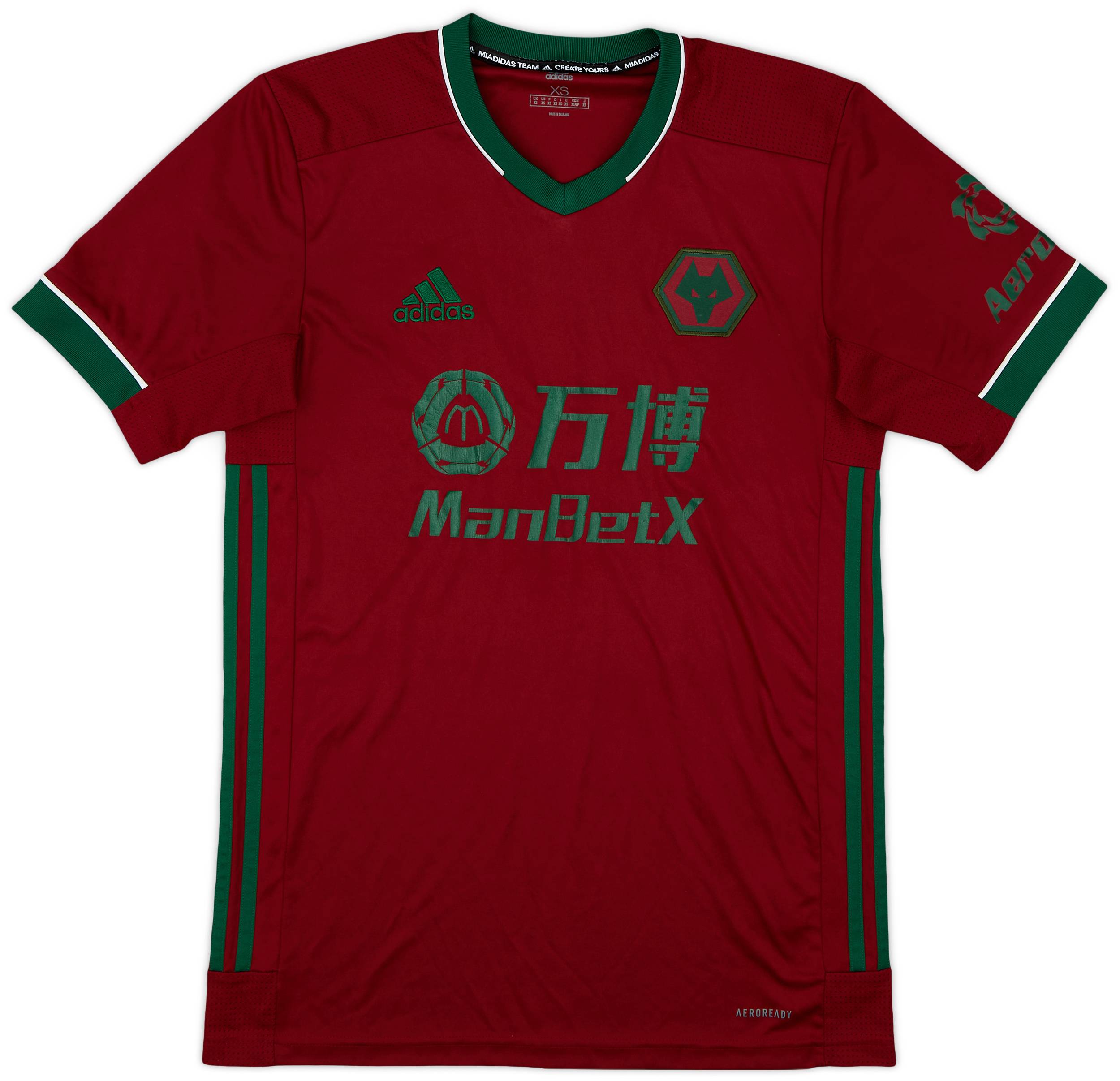 2020-21 Wolves Third Shirt - 7/10 - (XS)