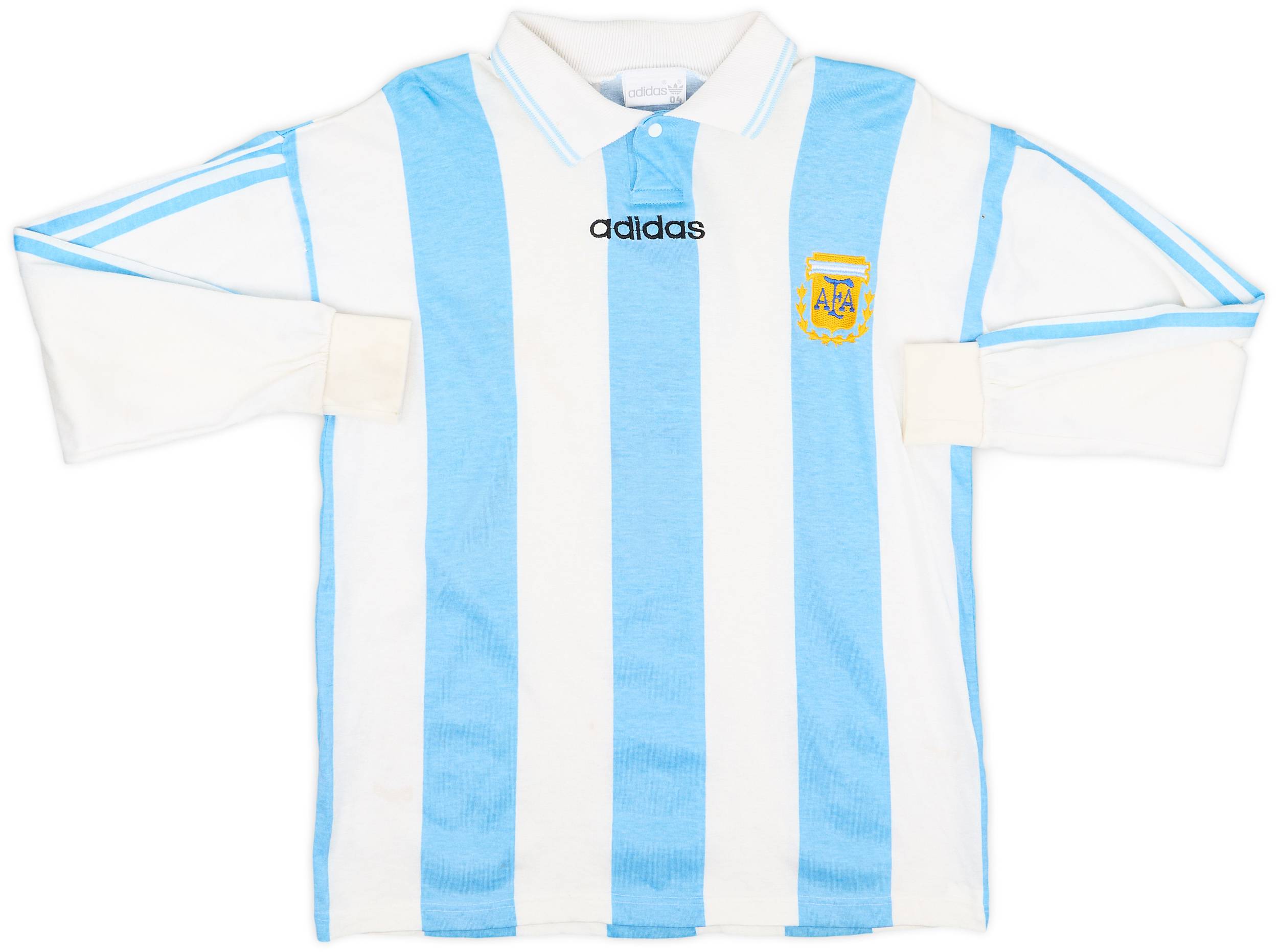 1994 Argentina Home L/S Shirt - 8/10 - (M)
