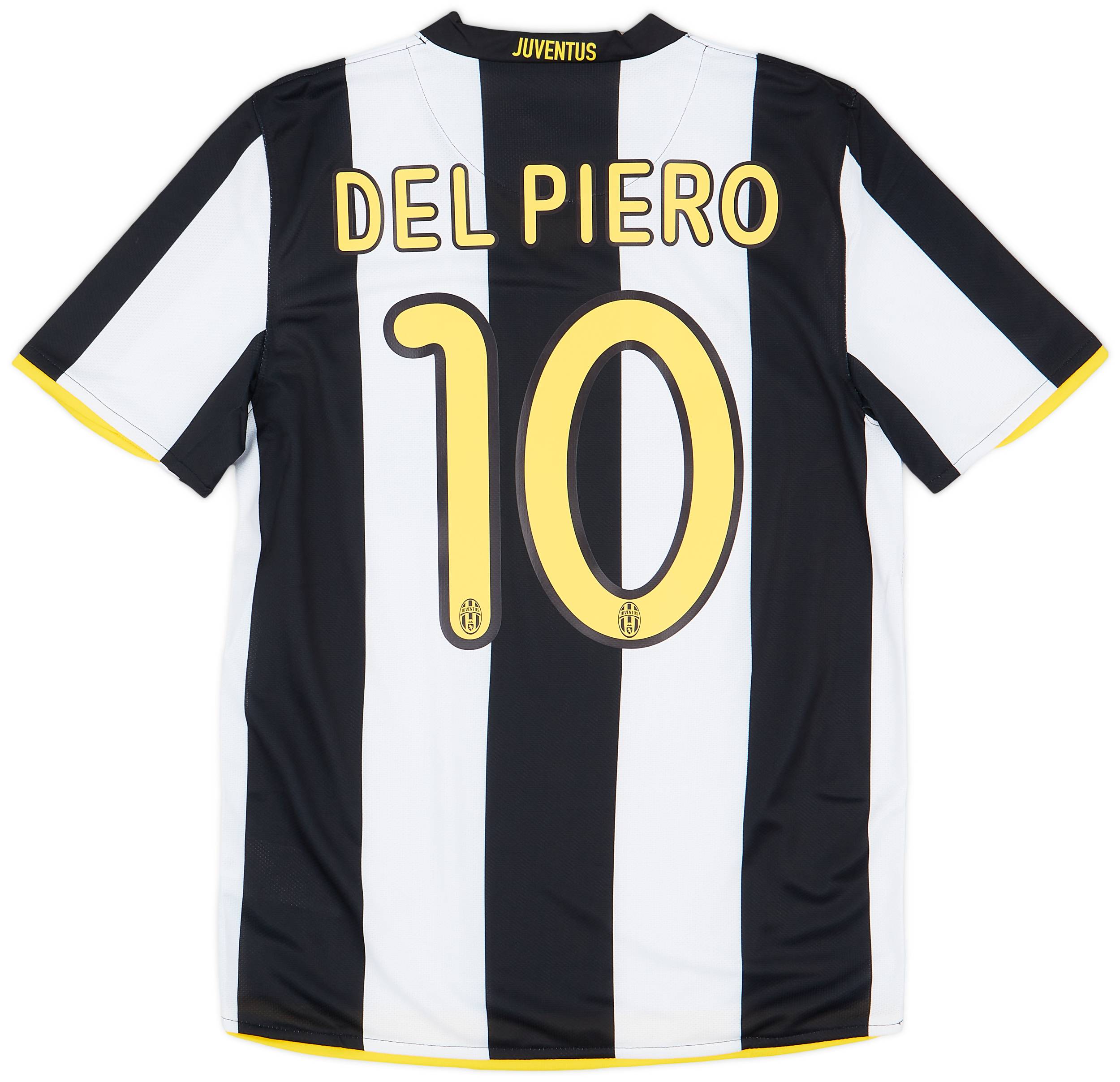 2008-09 Juventus Home Shirt Del Piero #10 (S)