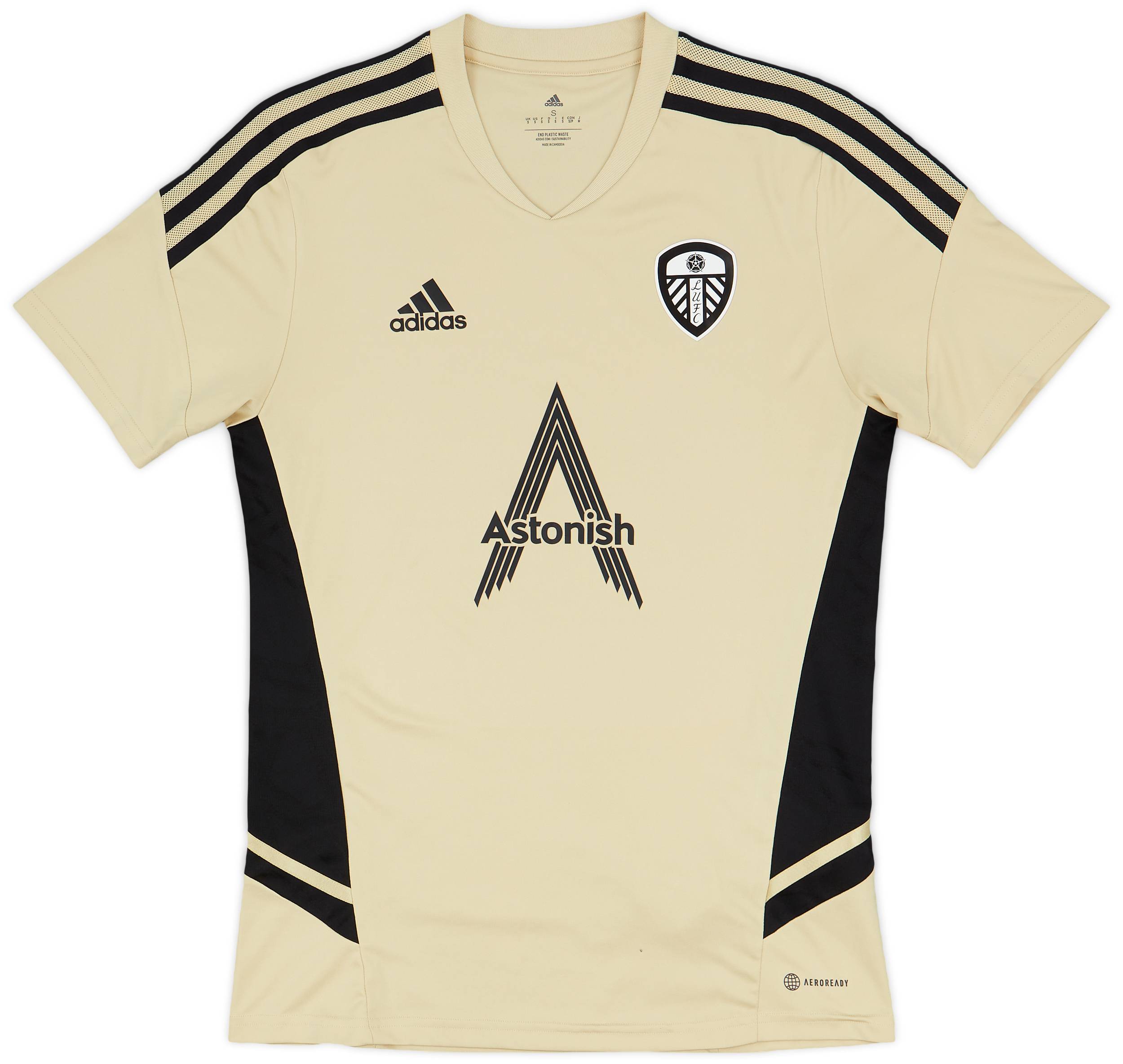 2022-23 Leeds adidas Training Shirt - 8/10 - (S)