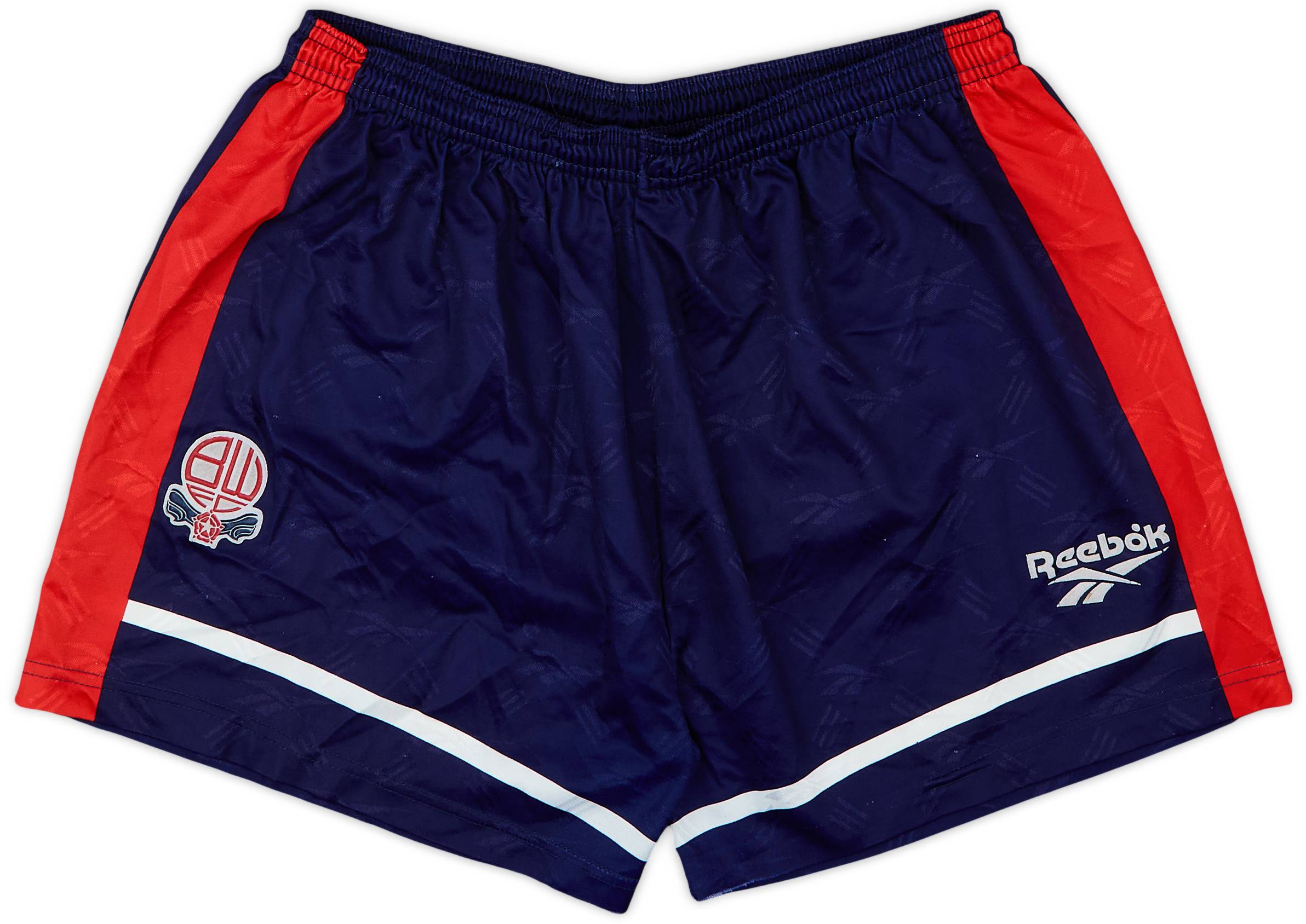 1993-95 Bolton Home Shorts - 8/10 - (M)