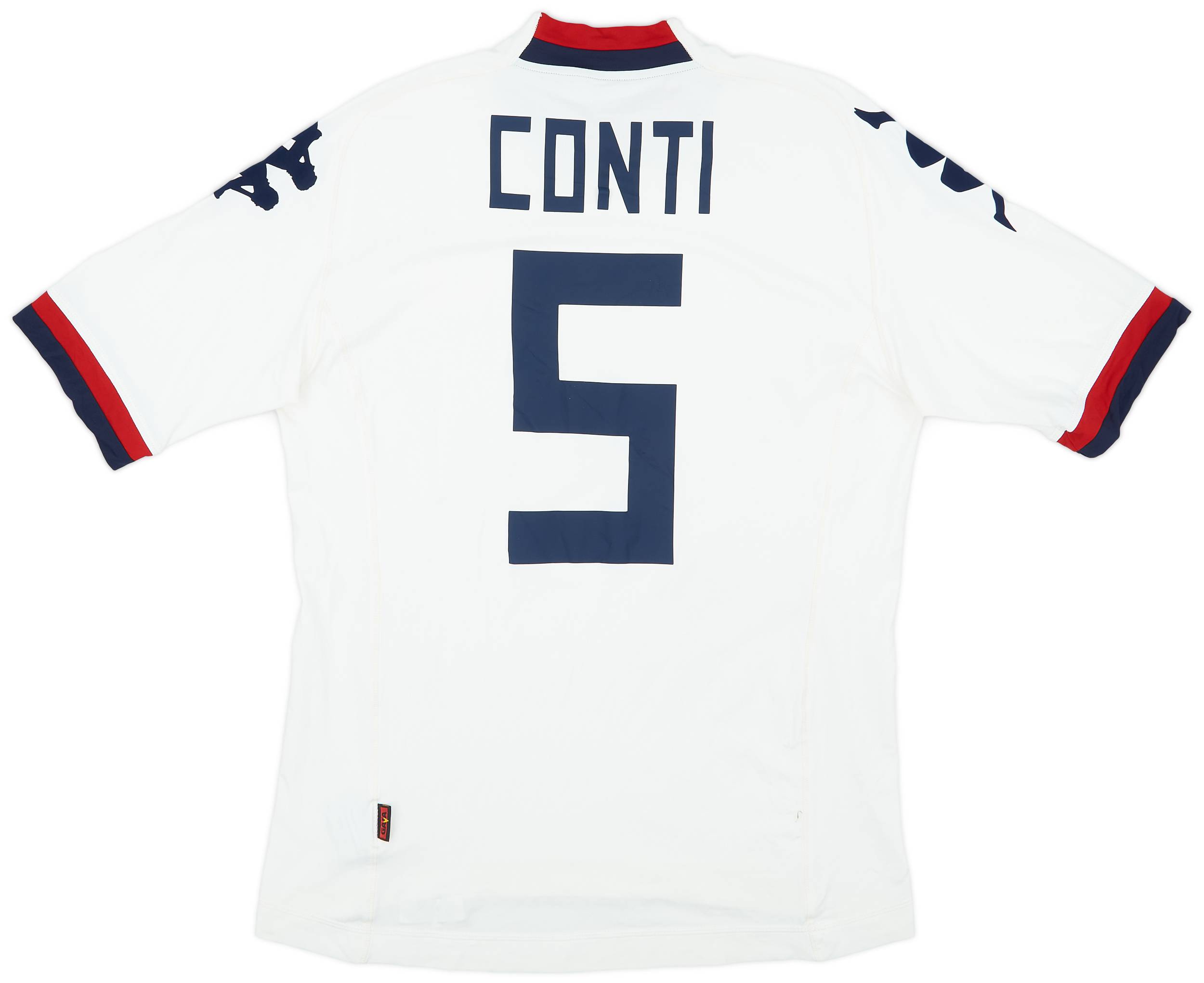 2012-13 Cagliari Away Shirt Conti #5 - 8/10 - (XL)