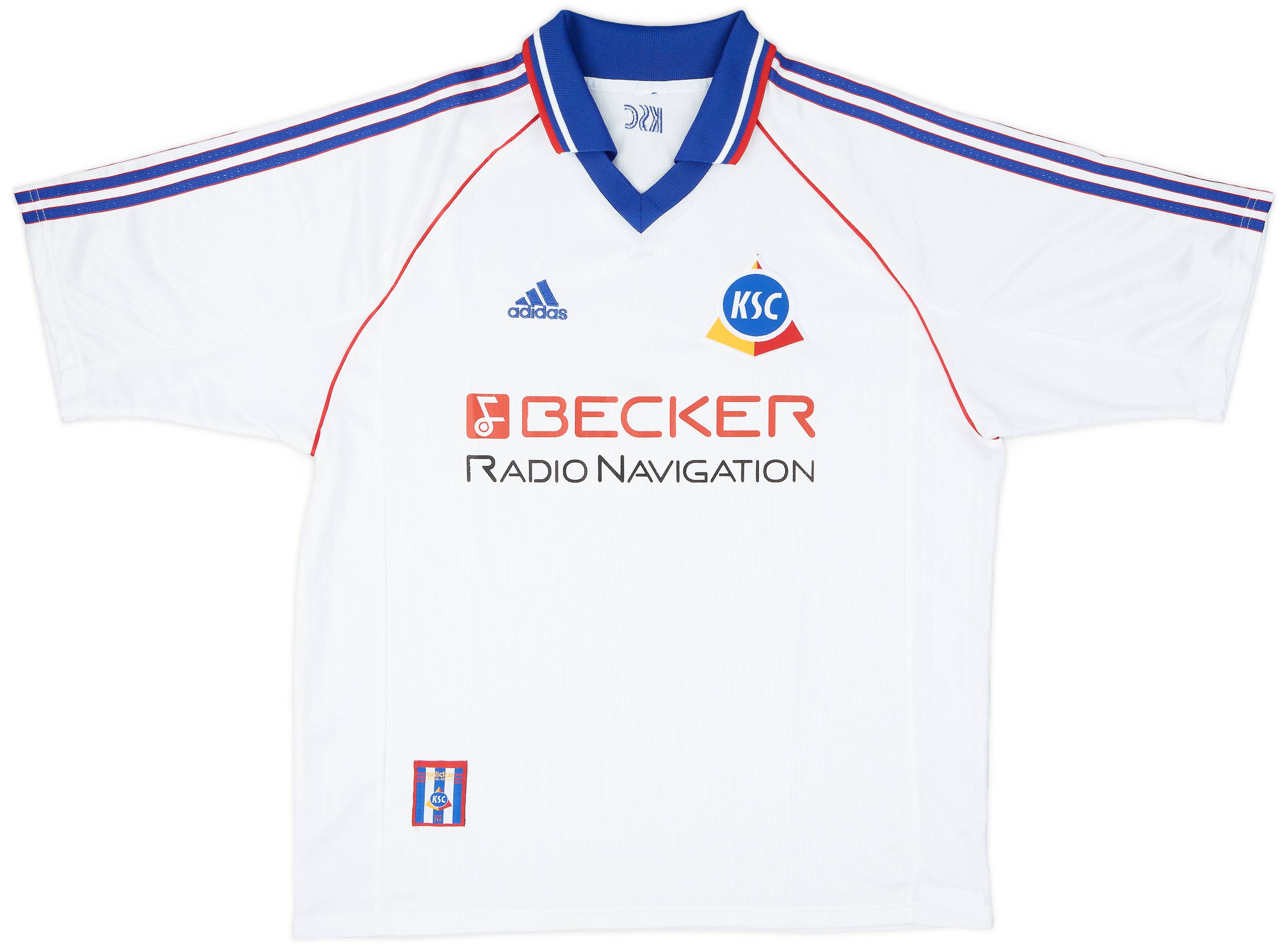 1998-99 Karlsruher Home Shirt - 9/10 - (XL)