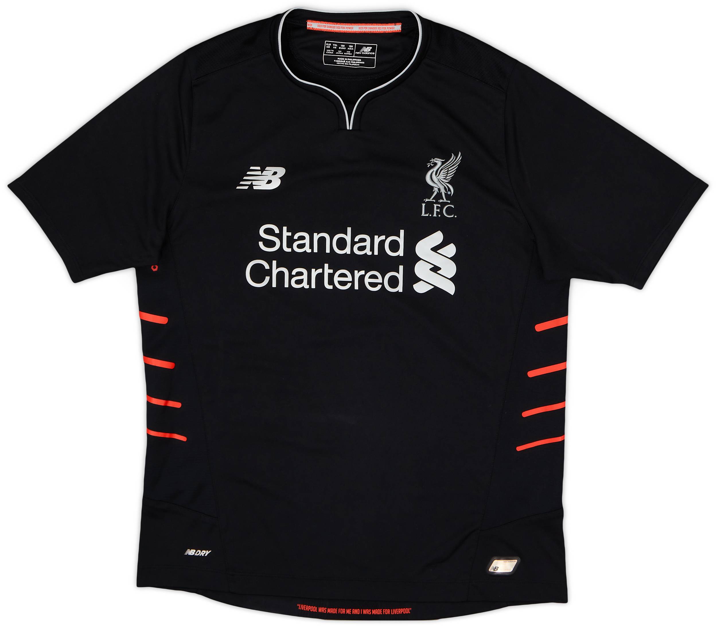 2016-17 Liverpool Away Shirt - 9/10 - (XL.Boys)