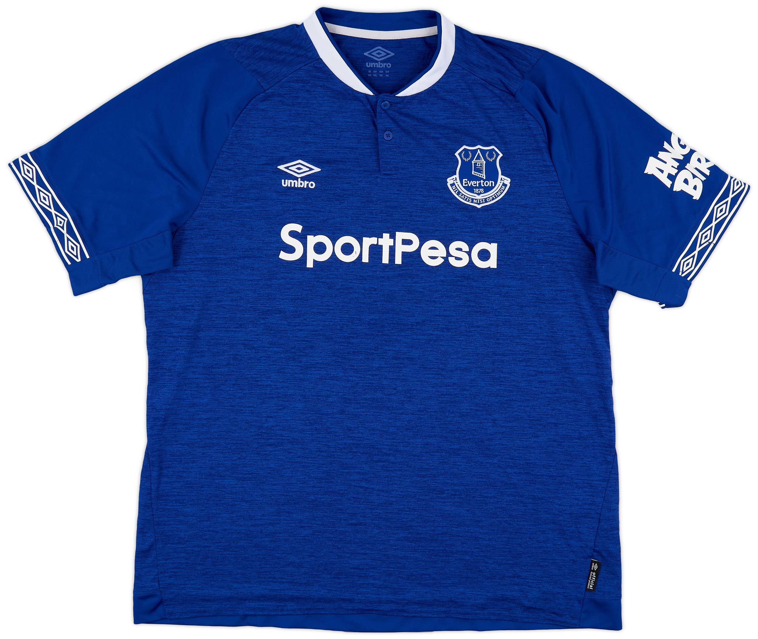 2018-19 Everton Home Shirt - 7/10 - (XXL)