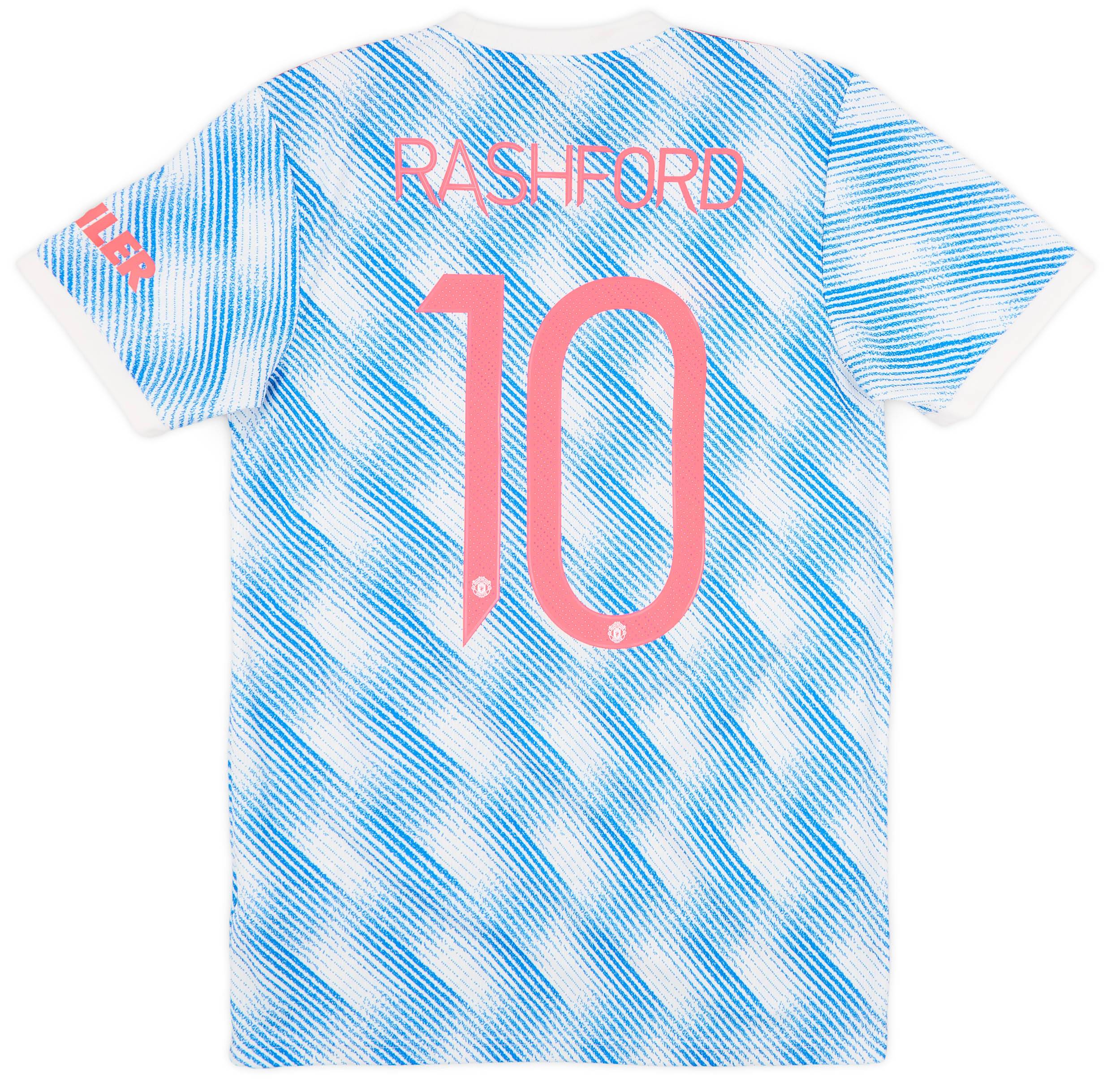 2021-22 Manchester United Away Shirt Rashford #10 - 8/10 - (M)