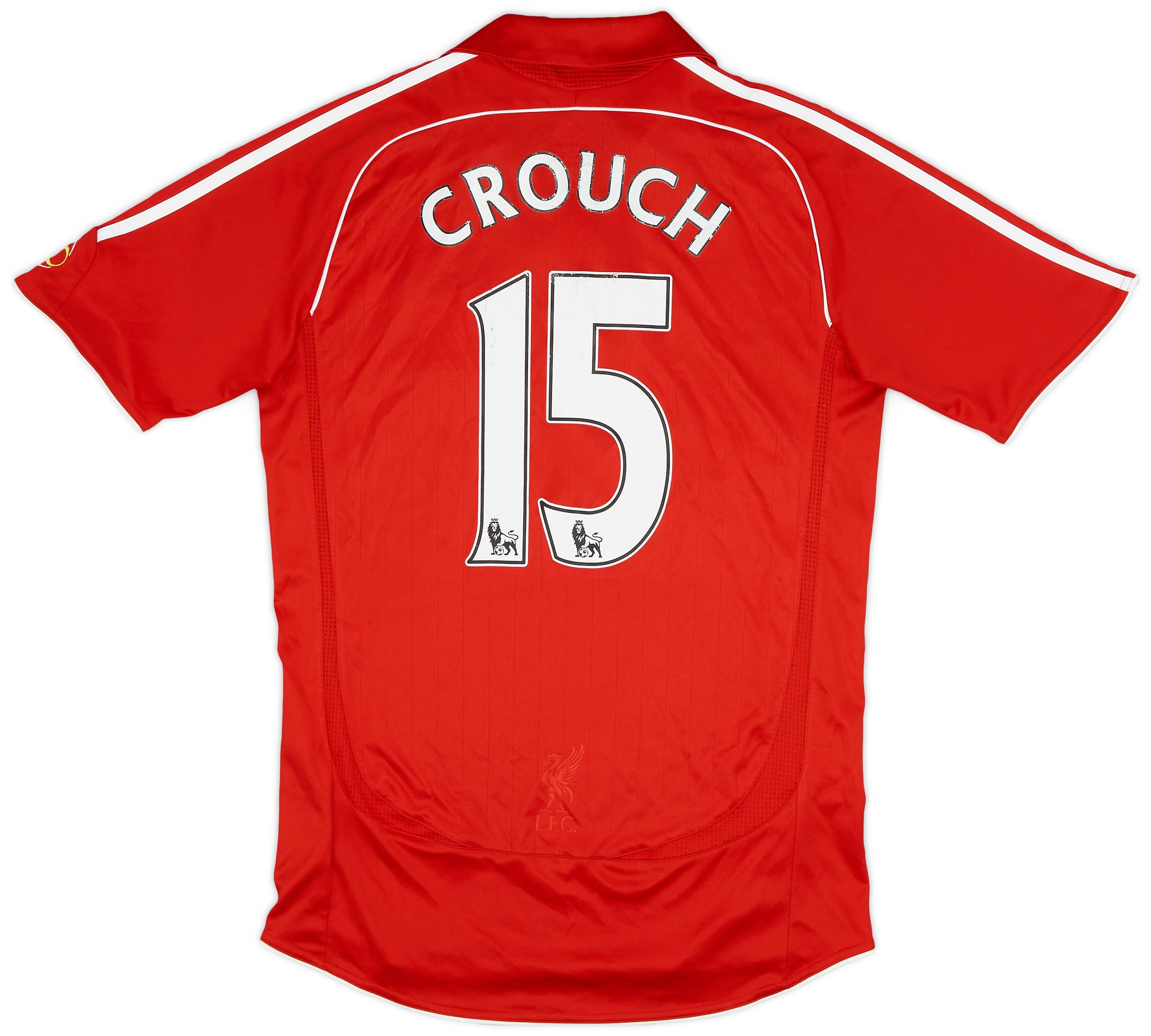 2006 08 Liverpool Home Shirt Crouch 15 7 10 S
