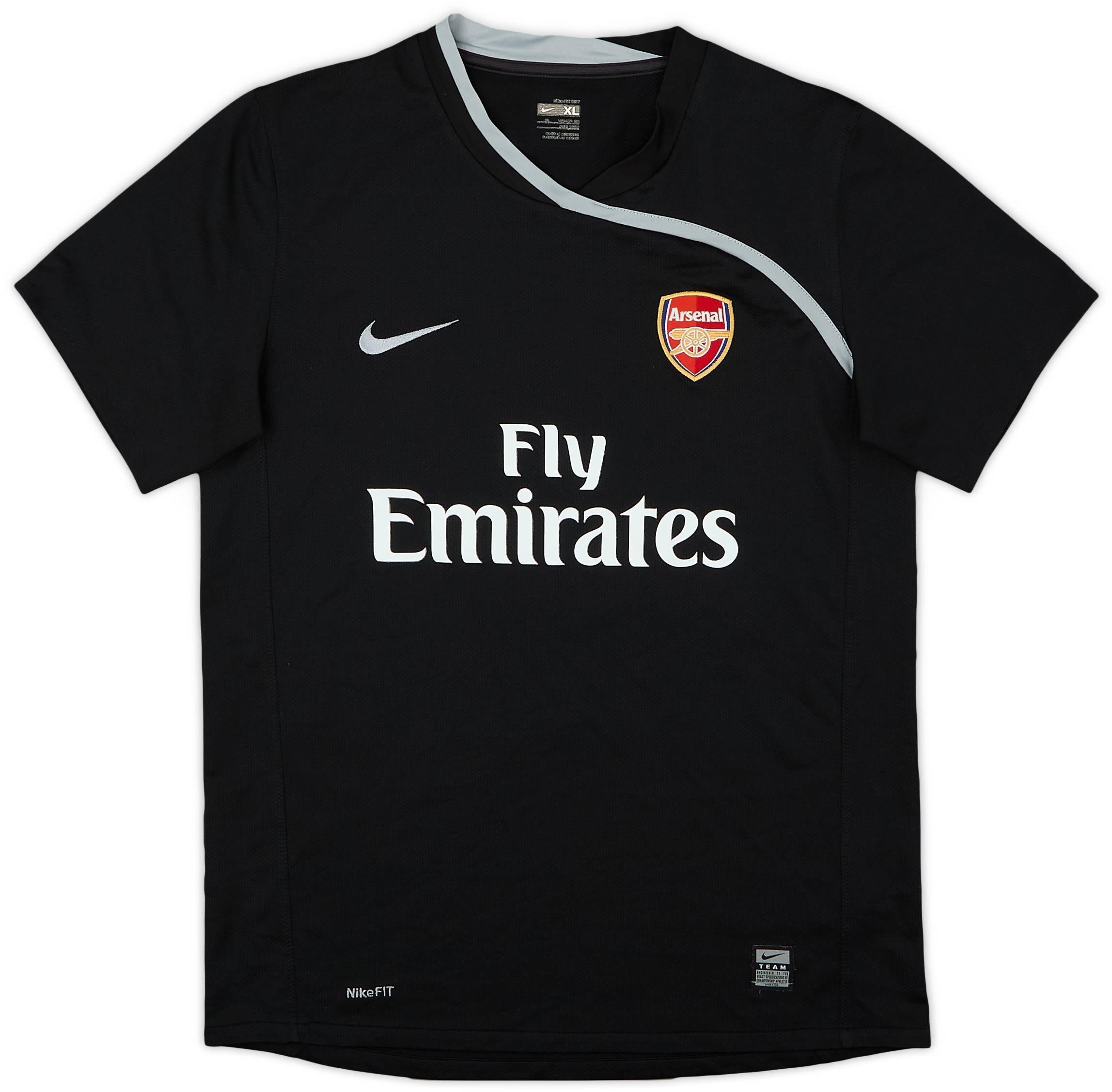 2008-09 Arsenal GK S/S Shirt - 9/10 - (XL.Boys)
