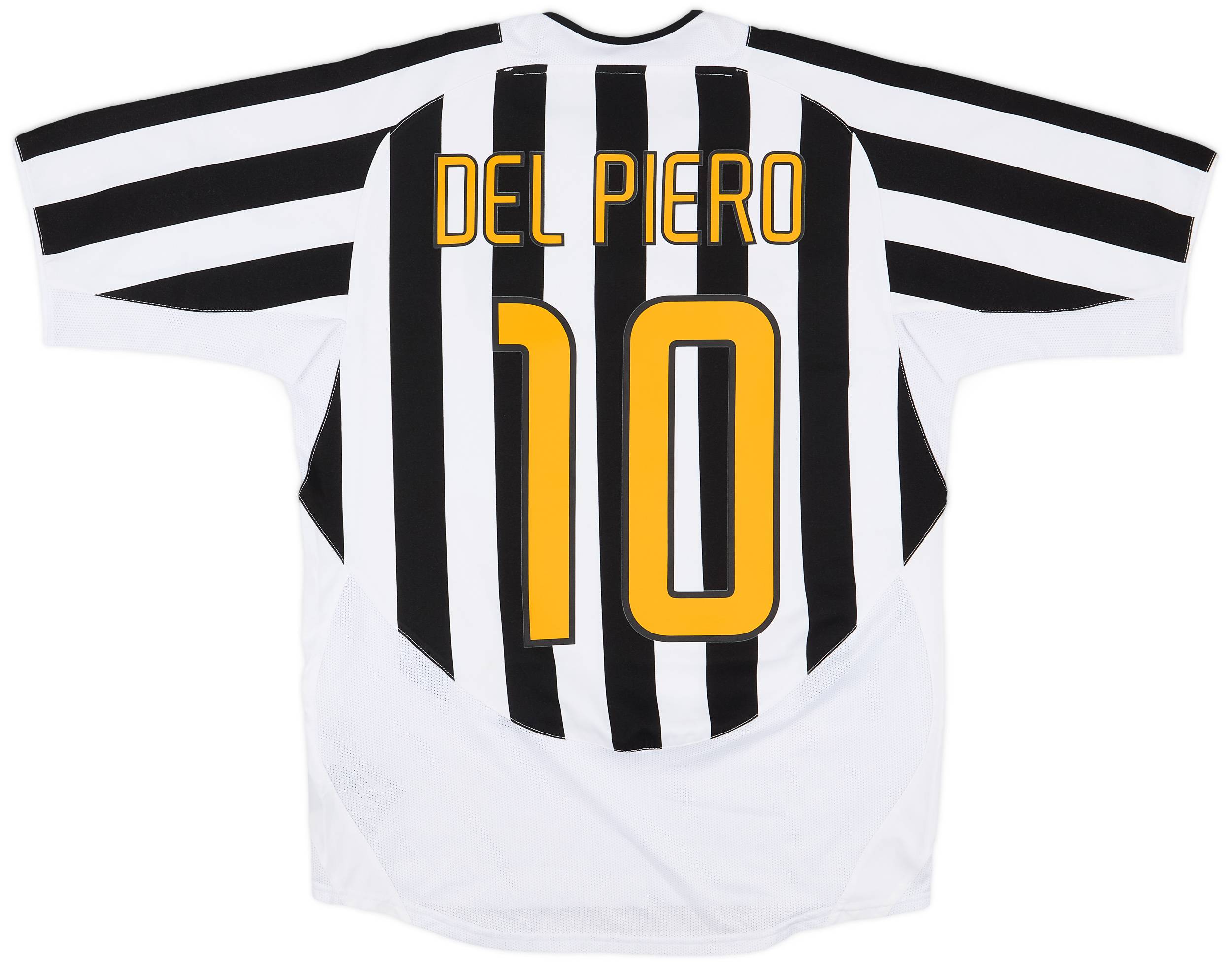 2003-04 Juventus Home Shirt Del Piero #10 - 7/10 - (M)
