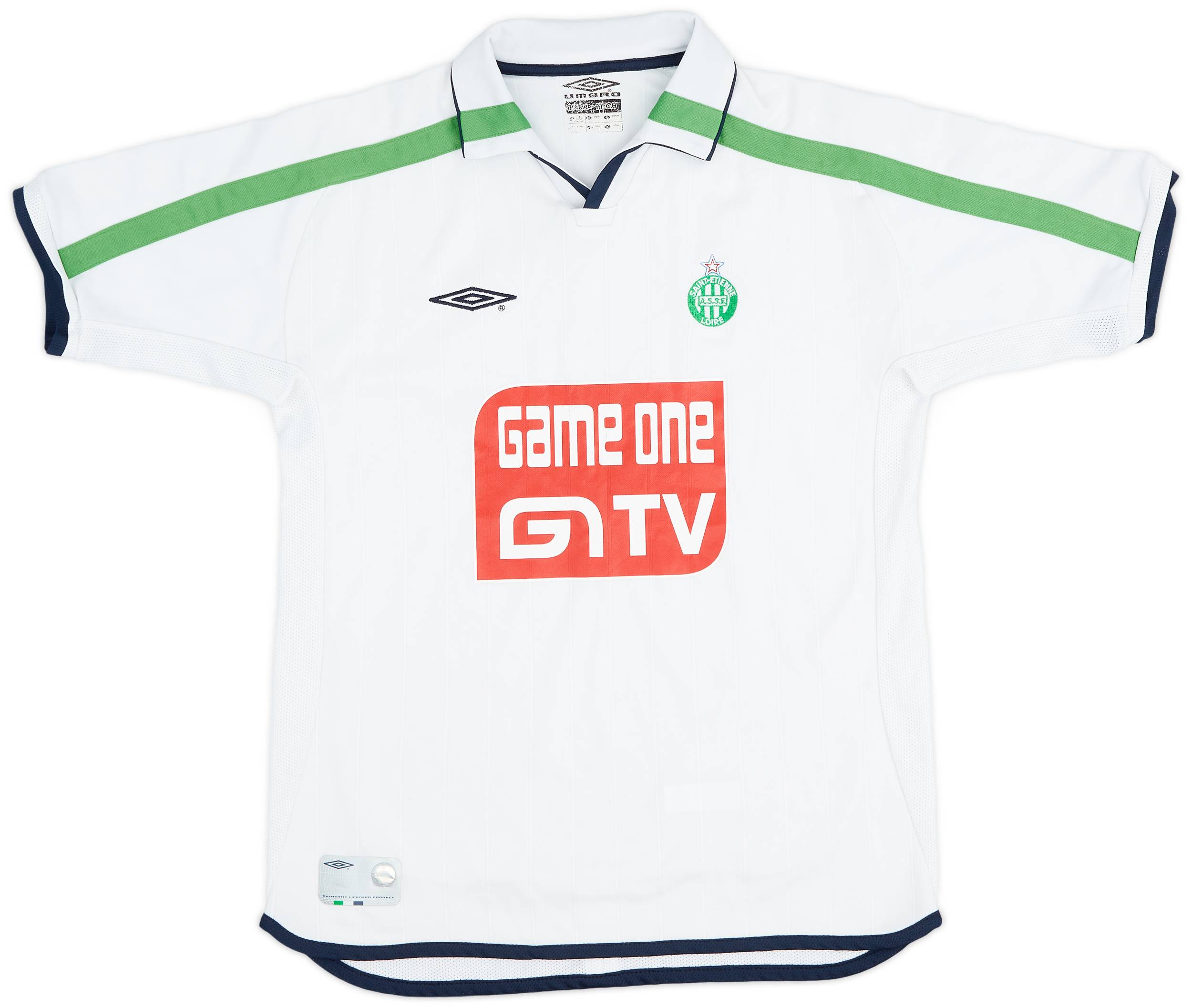 2001-03 Saint Etienne Away Shirt - 7/10 - (L.Boys)