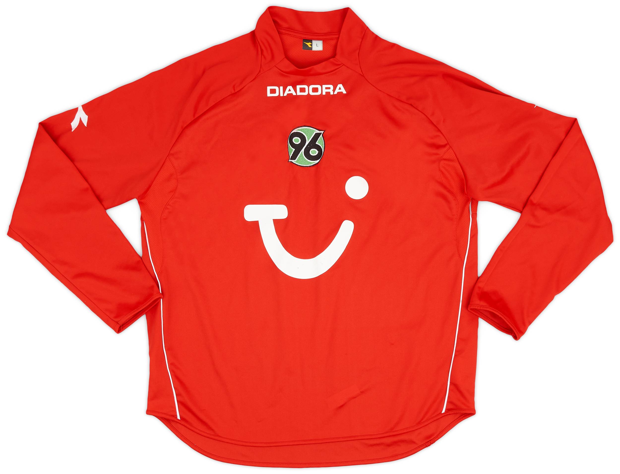 2006-07 Hannover 96 Home L/S Shirt - 8/10 - (L)