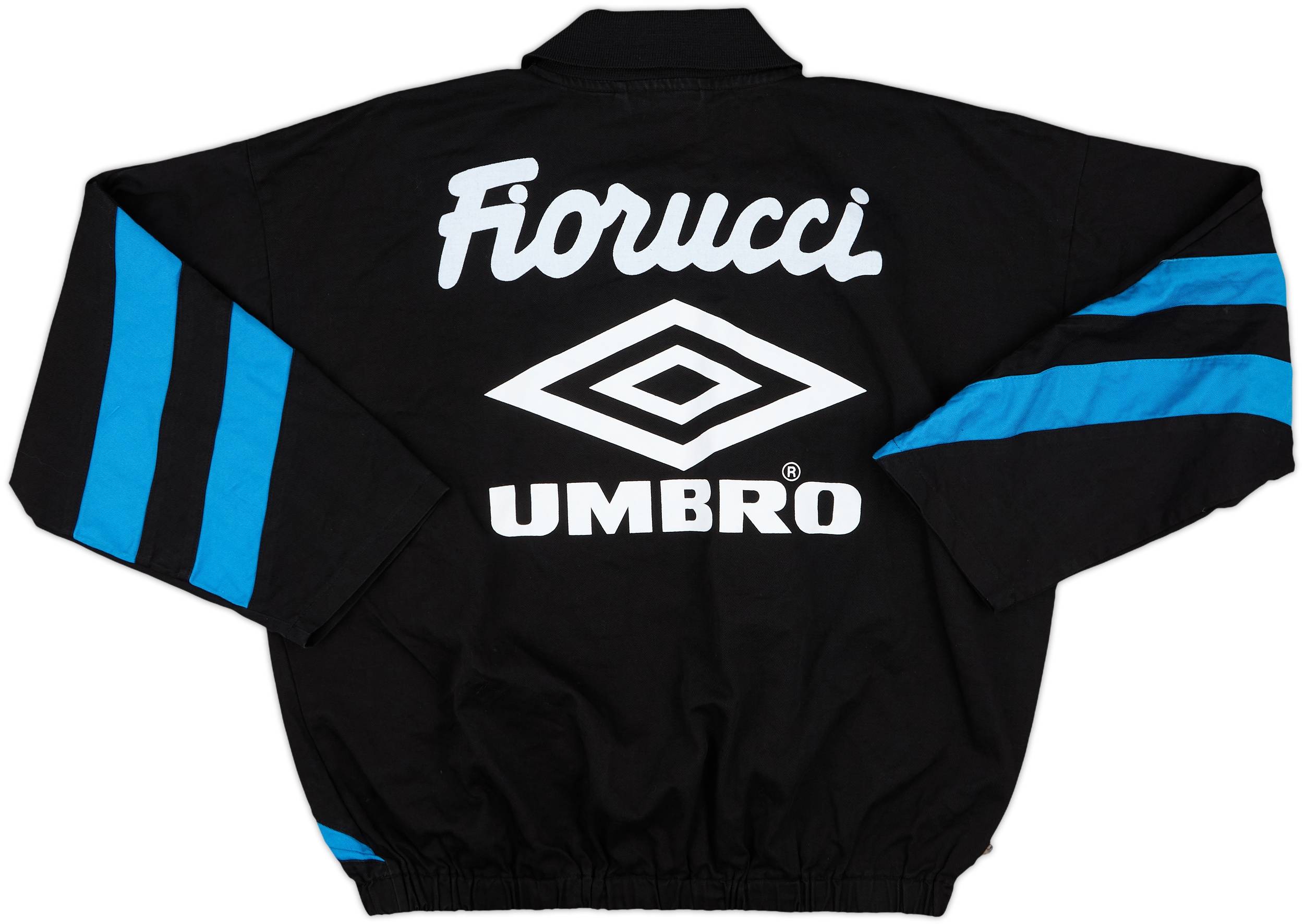 【正規92-93 Inter Milan Umbro Training Top】 1992-93 Inter Milan Umbro Track Jacket - 8/10 - (M)