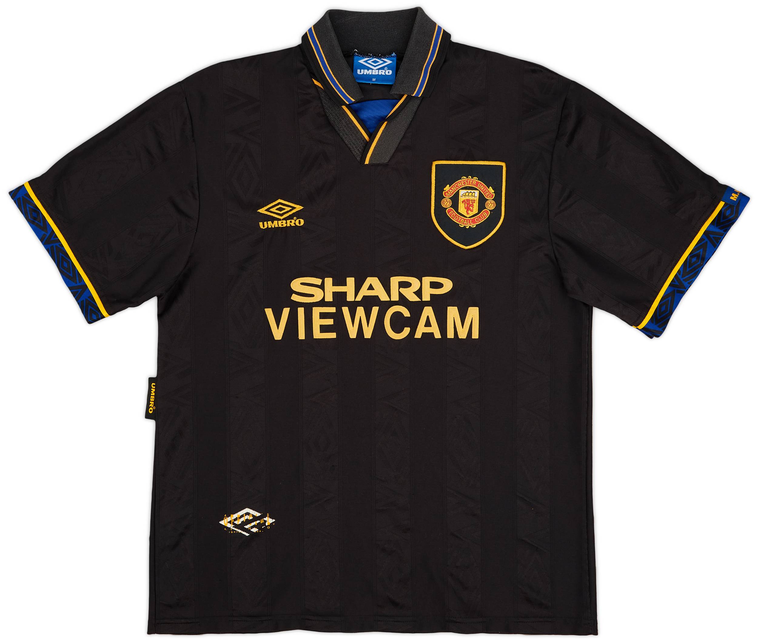 1993-95 Manchester United Away Shirt Keane #16 - 8/10 - (M)