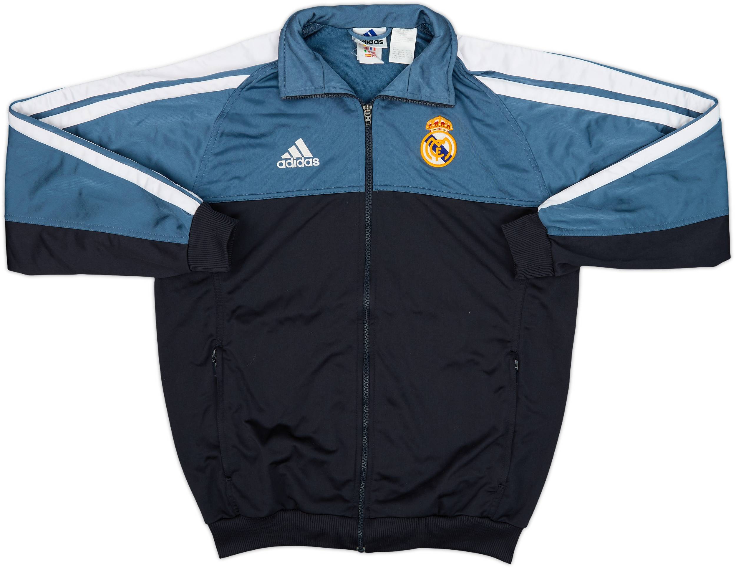 adidas Real Madrid ナイロンジャケット M ADIDAS/アディダス】 REAL MADRID TRACK ジャケット（ナイロン