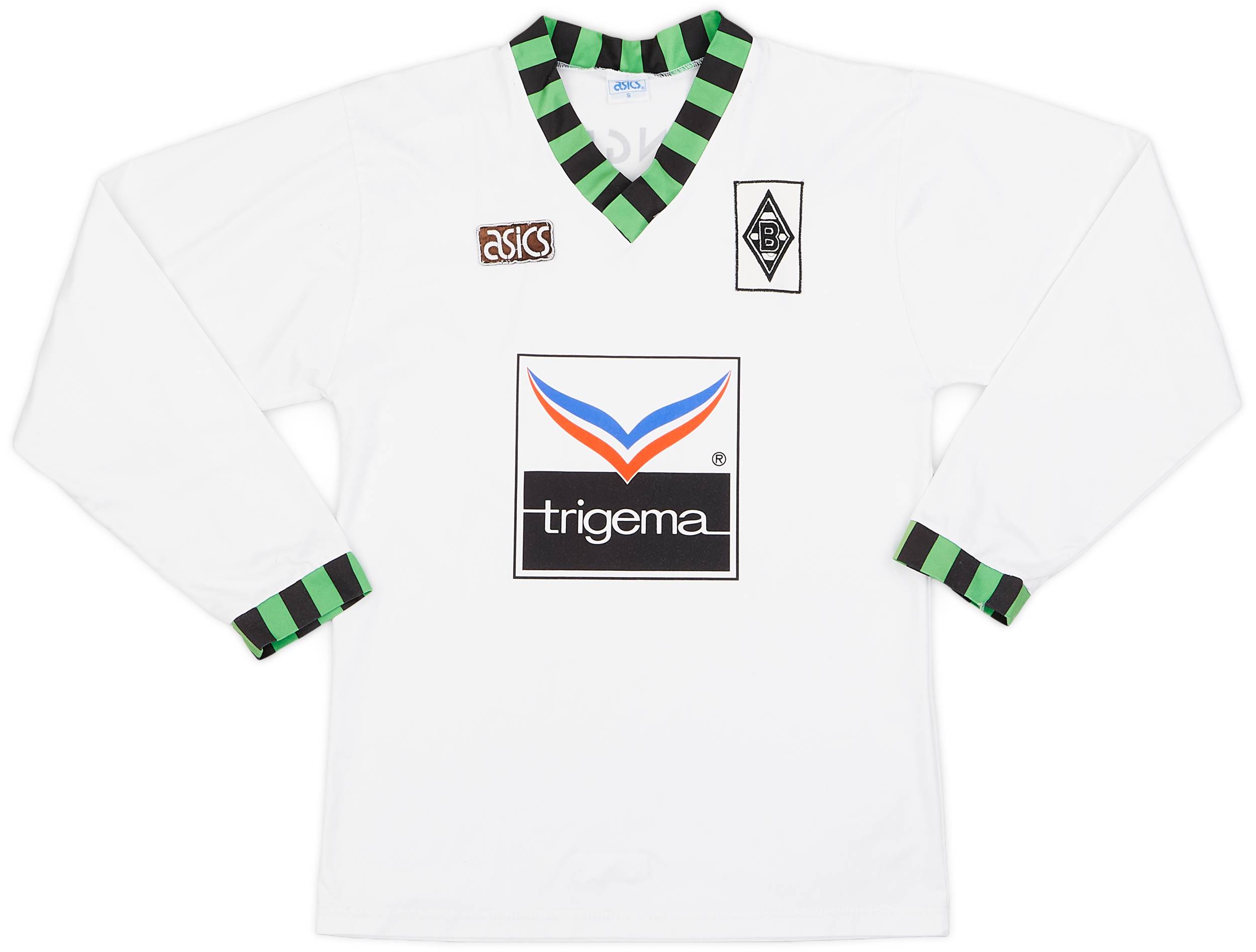 1992-94 Borussia Monchengladbach Home L/S Shirt - 5/10 - (S)