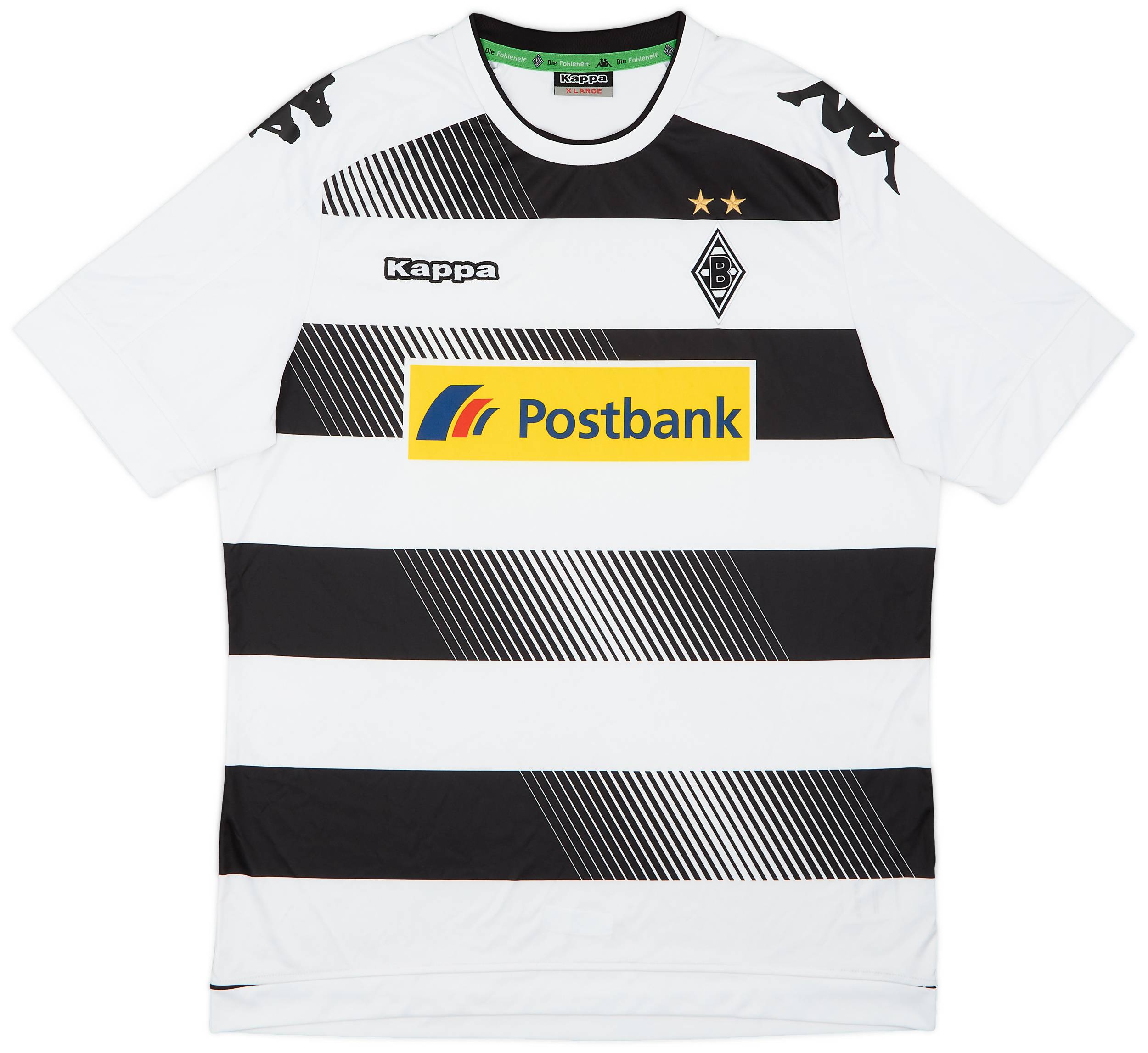 2016-17 Borussia Monchengladbach Home Shirt - 10/10 - (XL)