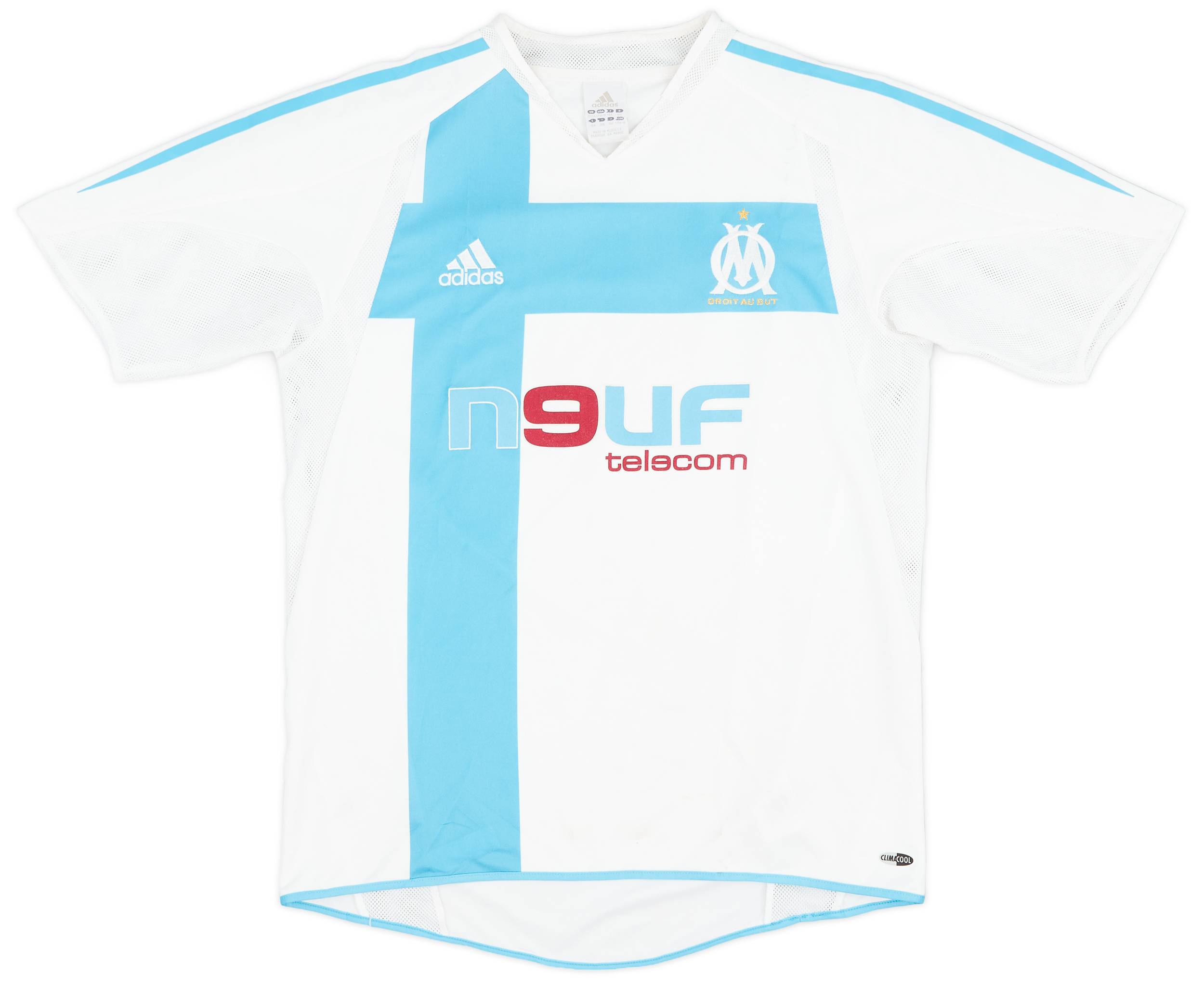 2004-05 Olympique Marseille Home Shirt - 8/10 - (XL.Boys)