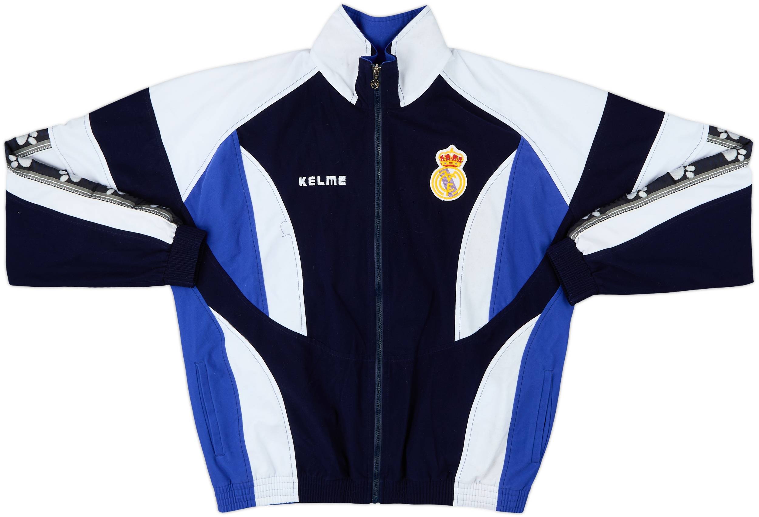 1996-97 Real Madrid Kelme Track Jacket - 8/10 - (M)