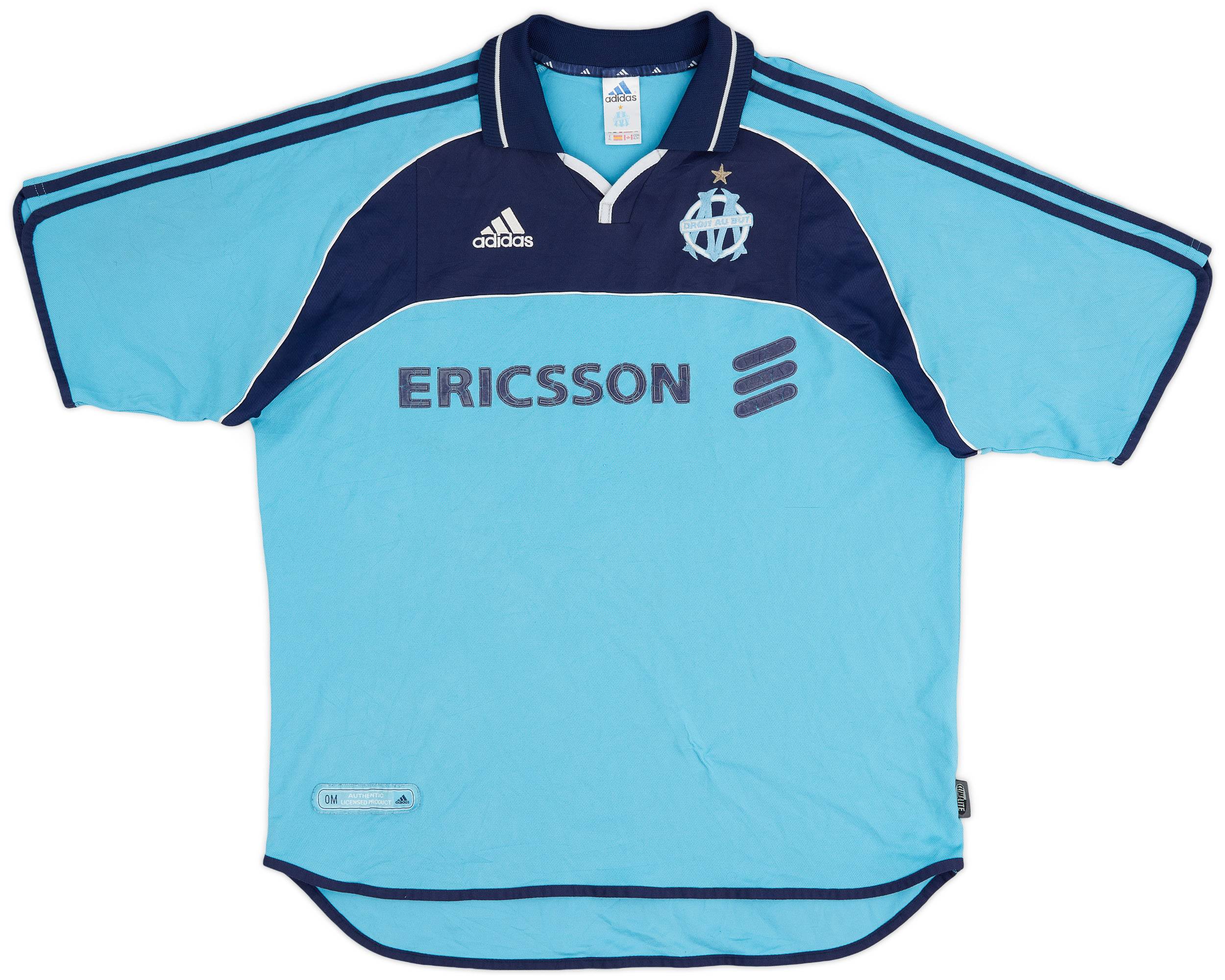2000-01 Olympique Marseille Away Shirt - 5/10 - (XL)