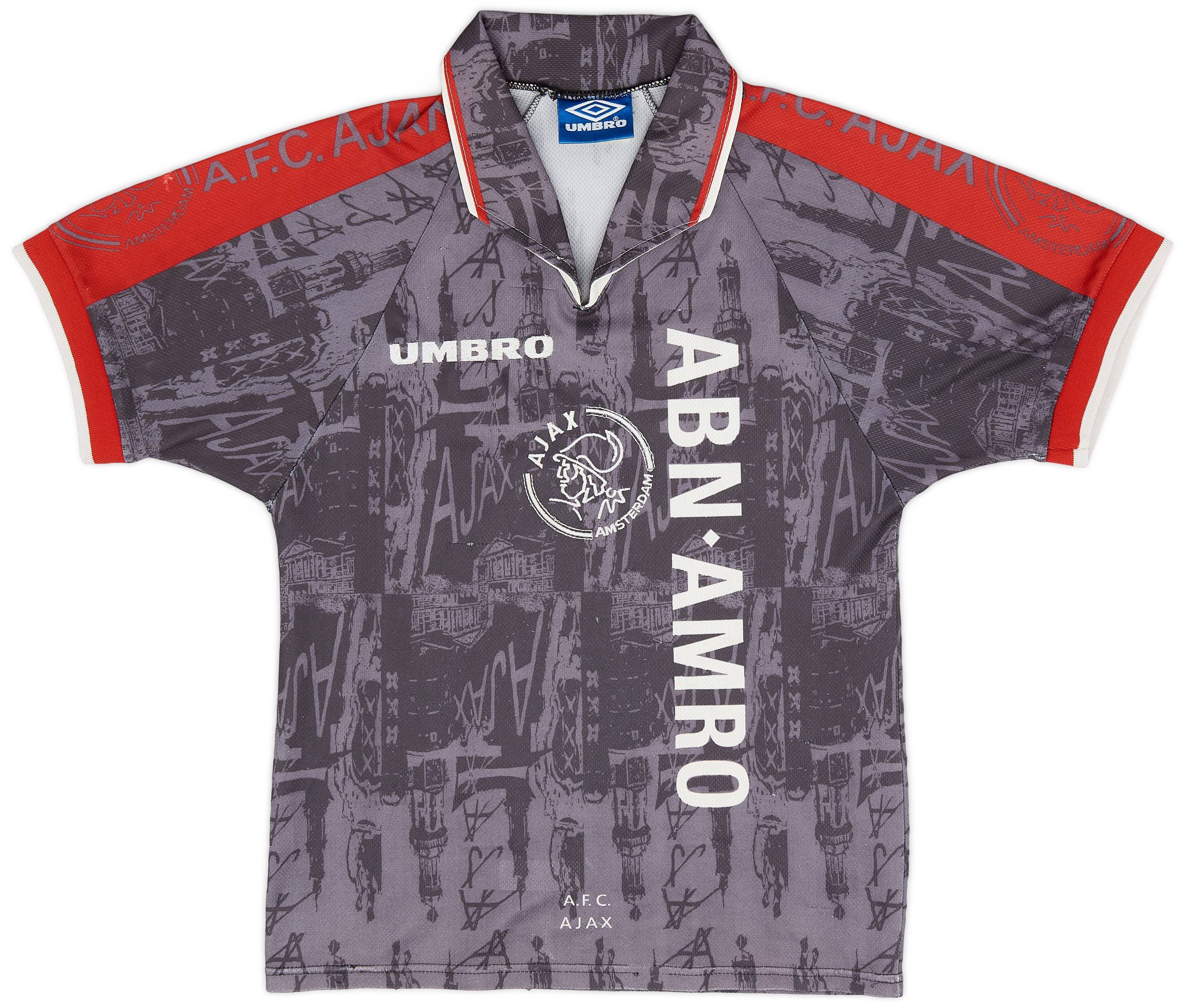 1996-97 Ajax Away Shirt - 8/10 - (L.Boys)