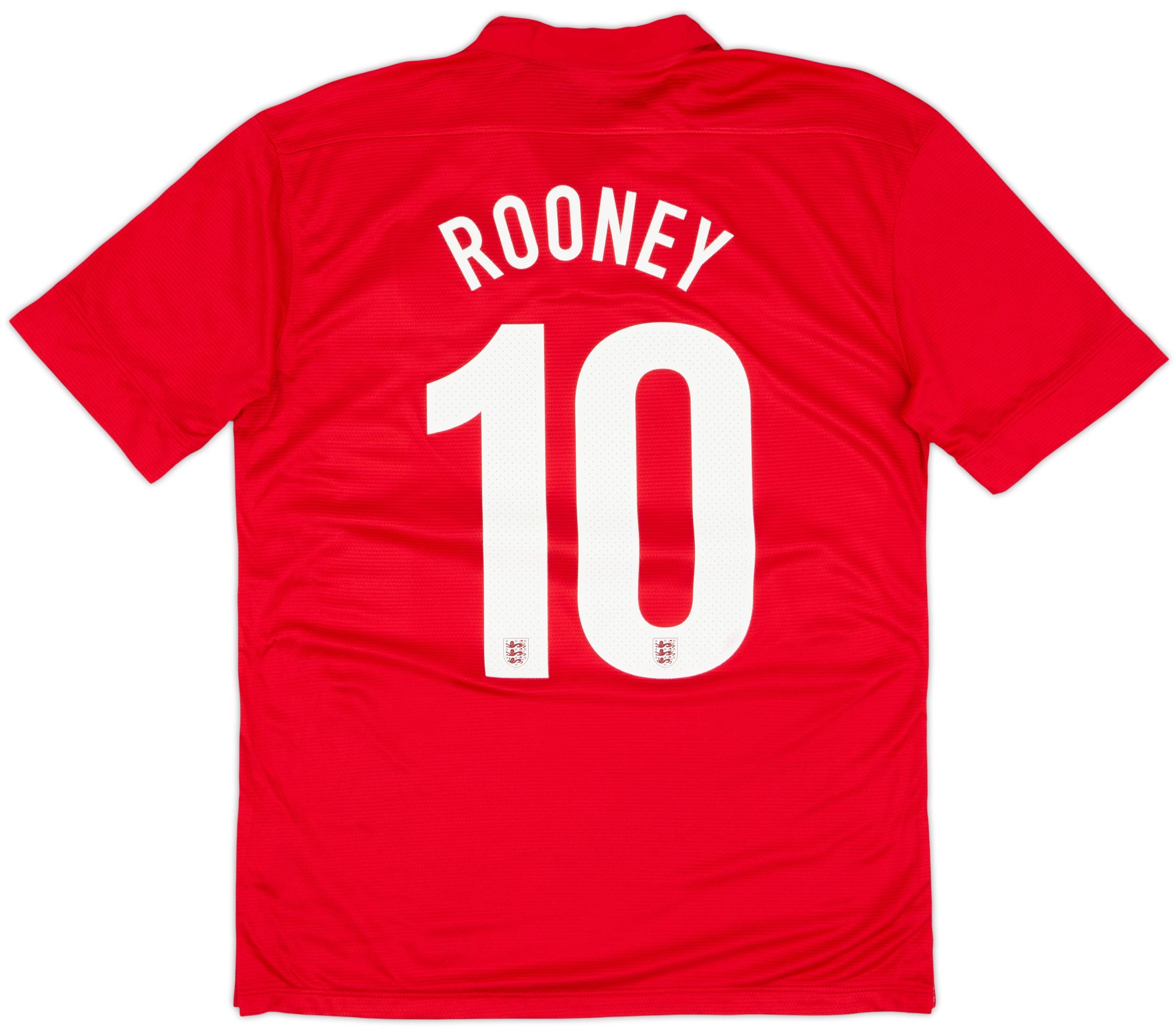 2013 England Away 150th Anniversary Shirt Rooney #10 - 6/10 - (M)