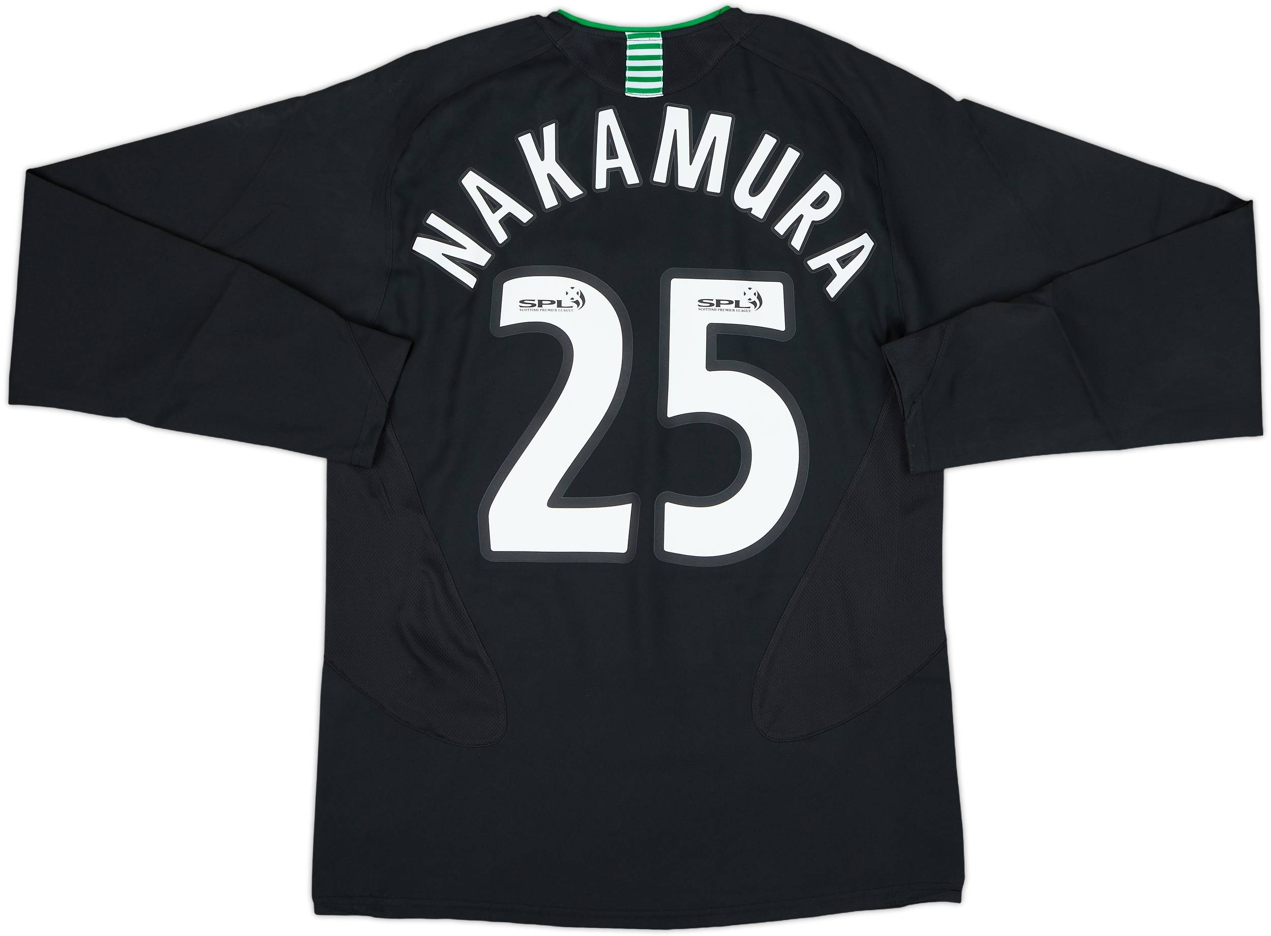 Celtic FC NAKAMURA 25番 シャツ 2005-07 Celtic Third L/S Shirt Nakamura #25 (S)