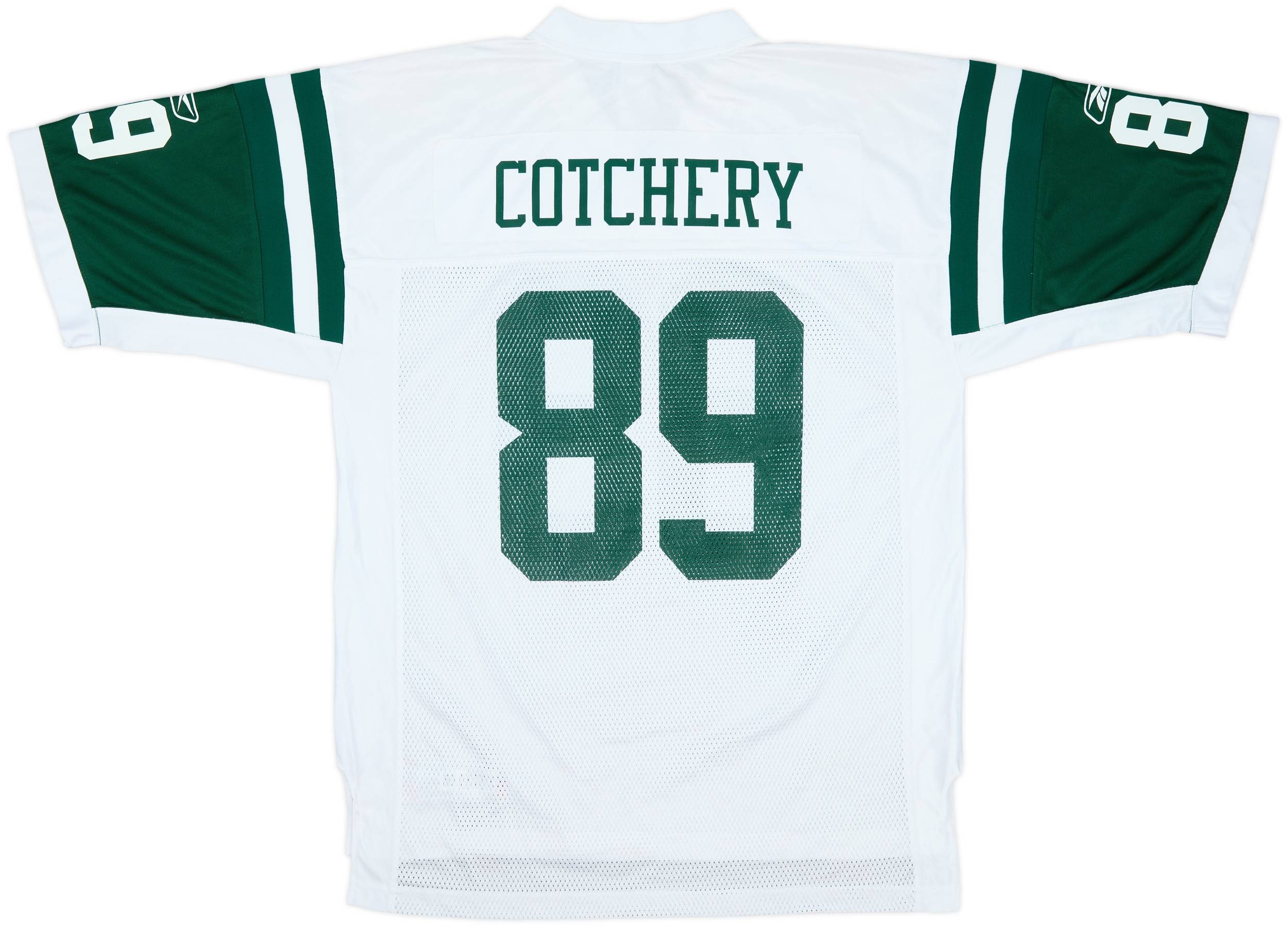 2008-10 New York Jets Cotchery #89 Reebok On Field Away